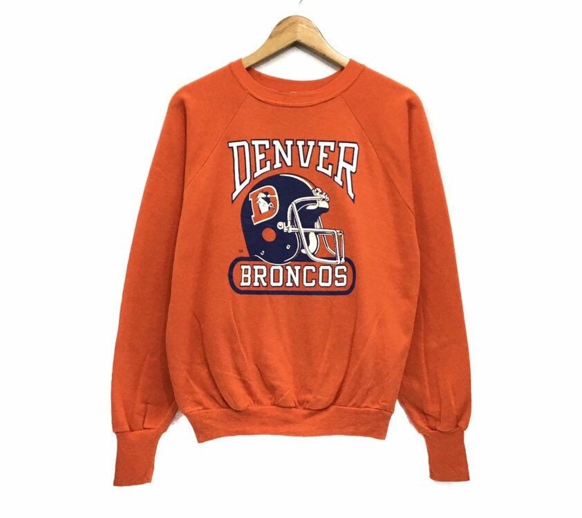 Logo 7 × NFL × Vintage Vintage 90s Logo 7 Denver Broncos Sweatshirt Size US M / EU 48-50 / 2 - 1 Thumbnail