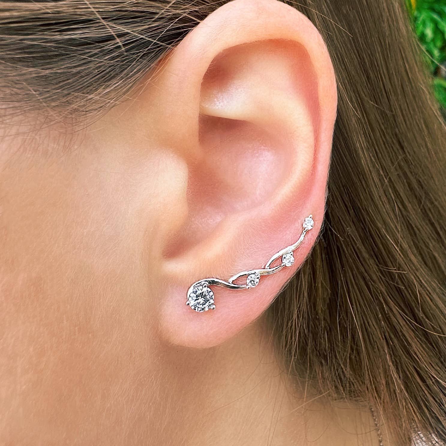 Piercing Kay Jewelers Earring Climbers INFINITY EAR CLIMBER WITH