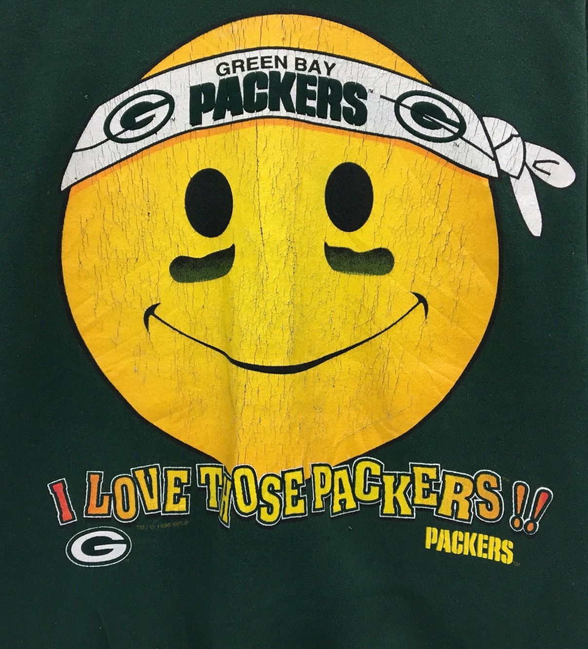 NFL × Vintage Vintage 90s Green Bay Packers NFL Crewneck Sweatshirt Size US M / EU 48-50 / 2 - 4 Thumbnail