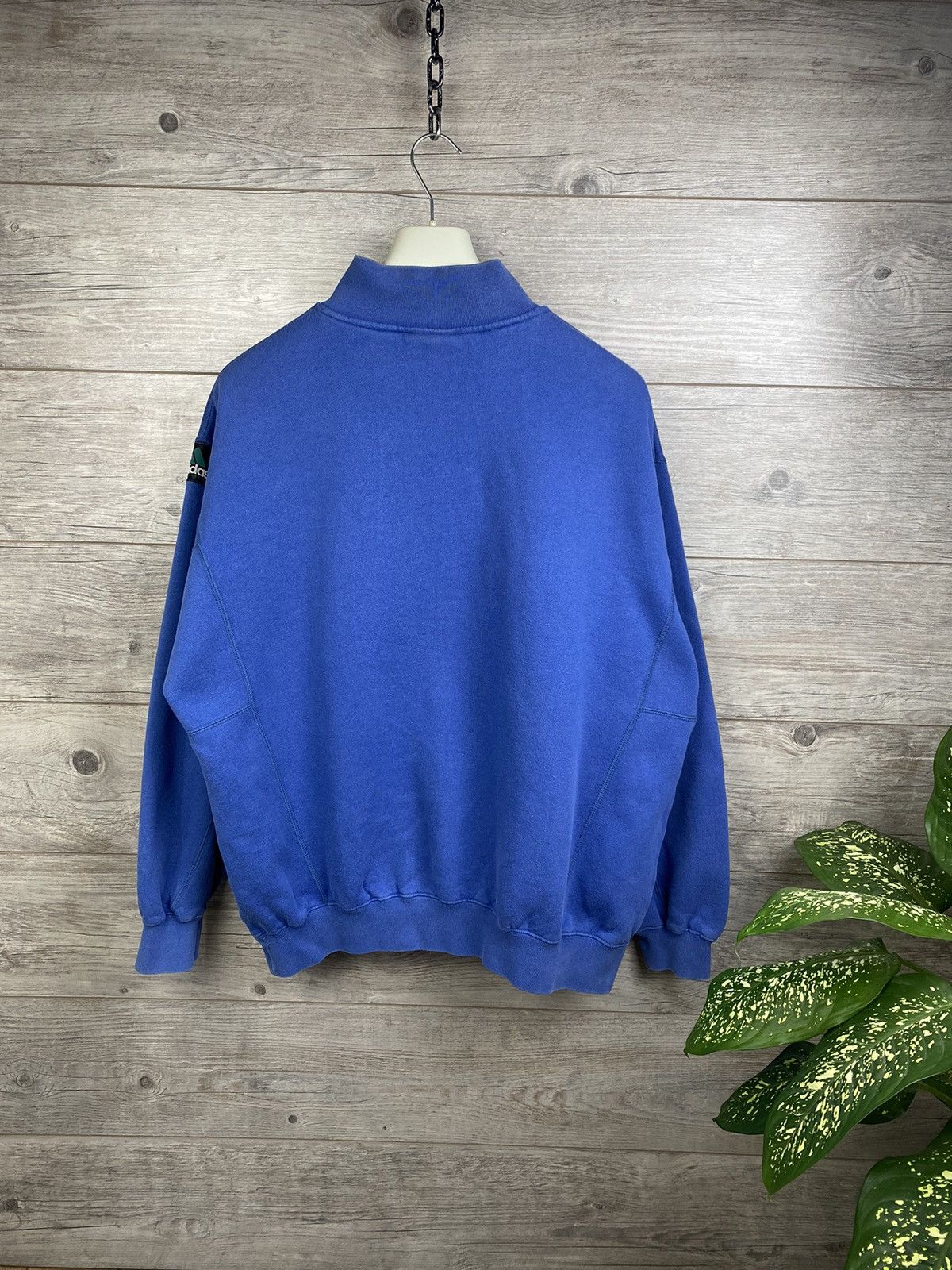 Adidas × Equipment × Vintage Adidas Equipment Pollover 1/4 Zip Vintage Sweatershirt XL Size US XL / EU 56 / 4 - 9 Thumbnail