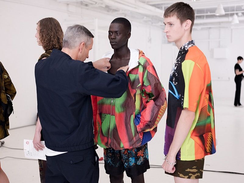 Dries Van Noten SS20 Dries Van Noten x Mika Ninagawa Tyvek Reversible Jacket Size US S / EU 44-46 / 1 - 17 Thumbnail