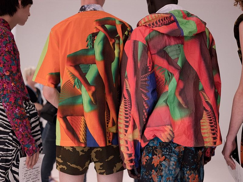Dries Van Noten SS20 Dries Van Noten x Mika Ninagawa Tyvek Reversible Jacket Size US S / EU 44-46 / 1 - 16 Thumbnail