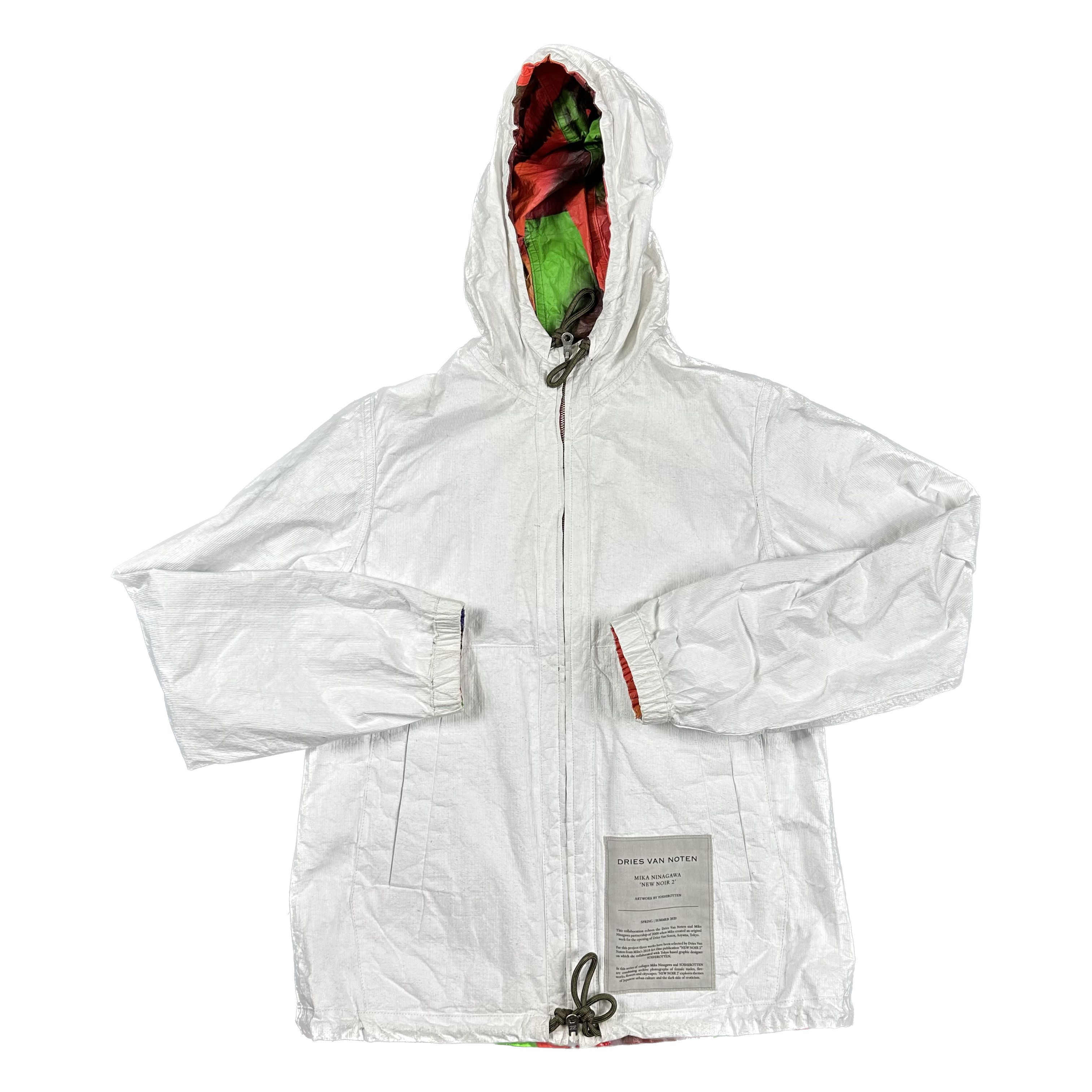 Dries Van Noten SS20 Dries Van Noten x Mika Ninagawa Tyvek Reversible Jacket Size US S / EU 44-46 / 1 - 3 Thumbnail