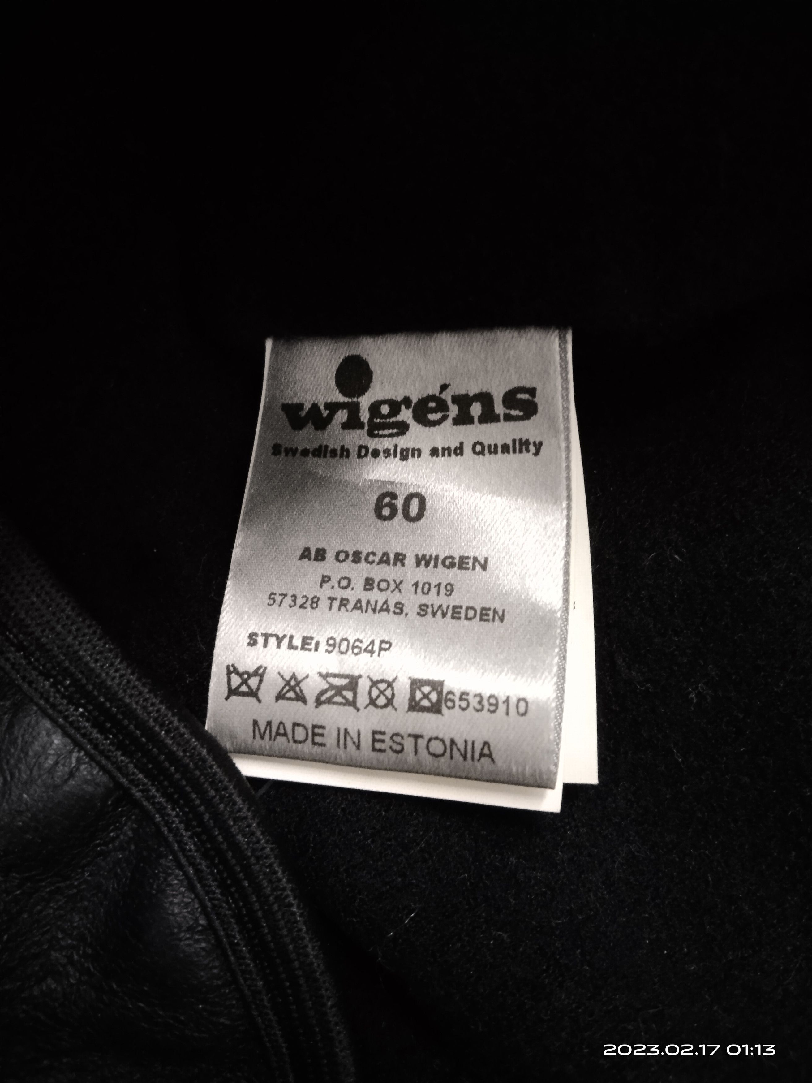 Leather × Wigens WiGENS BLACK LEATHER FLAT HAT Size ONE SIZE - 6 Thumbnail