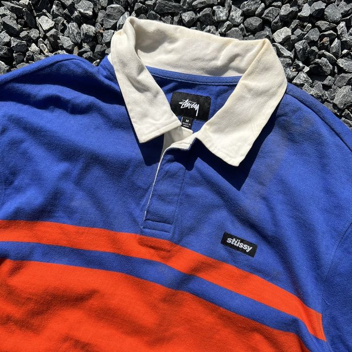 Stussy Stussy label logo Rugby Polo Shirts | Grailed