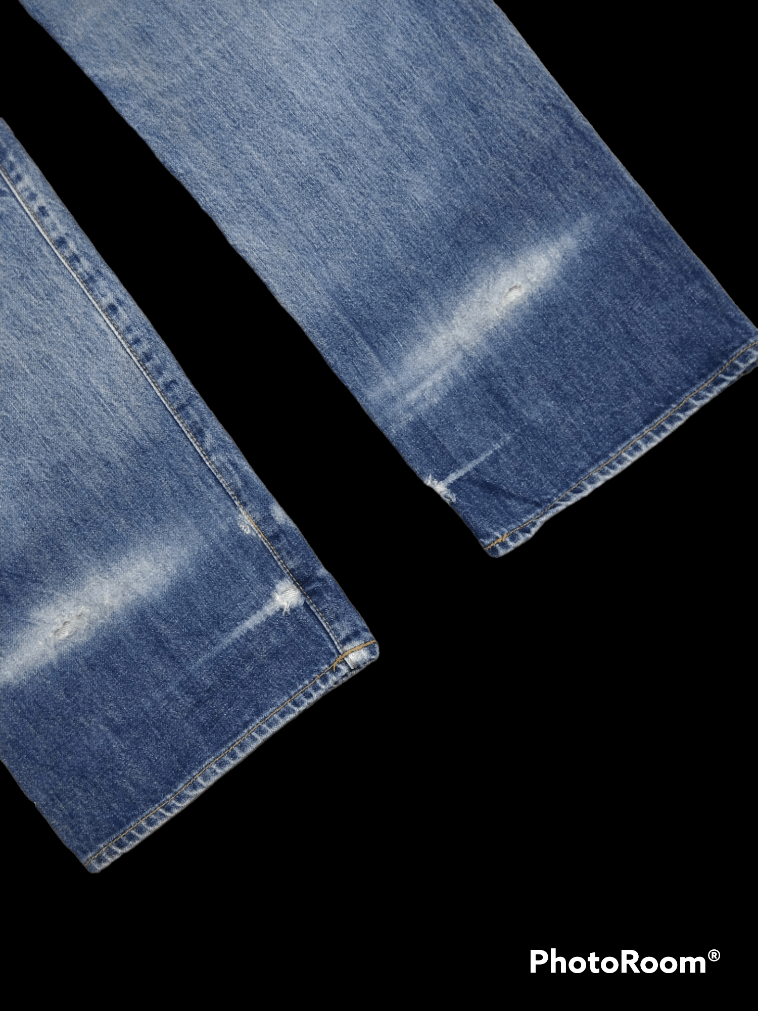 Vintage DiSTRESSED VINTAGE UCW SELVEDGE WIDE PANTS Size US 31 - 7 Thumbnail