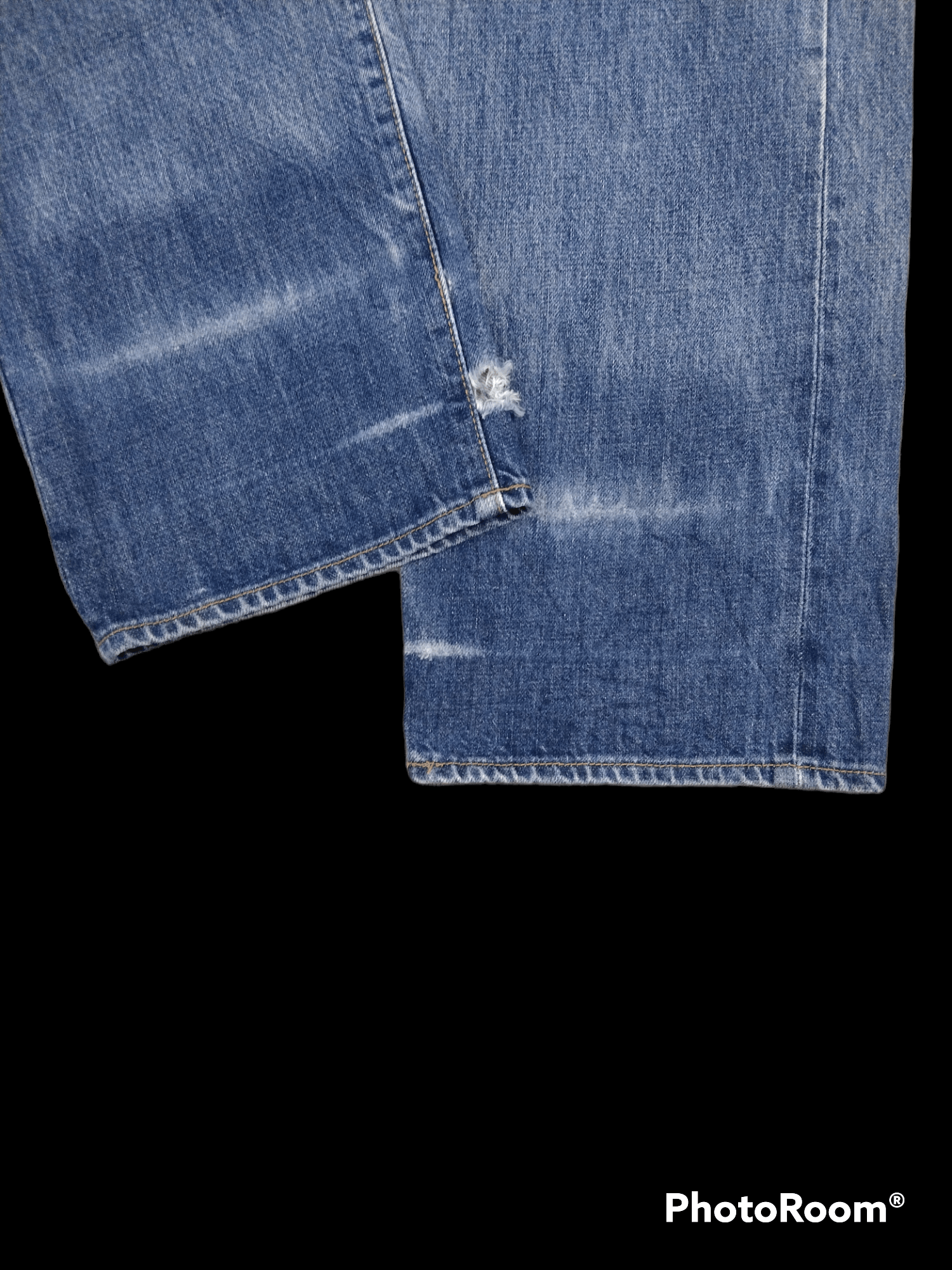 Vintage DiSTRESSED VINTAGE UCW SELVEDGE WIDE PANTS Size US 31 - 9 Thumbnail