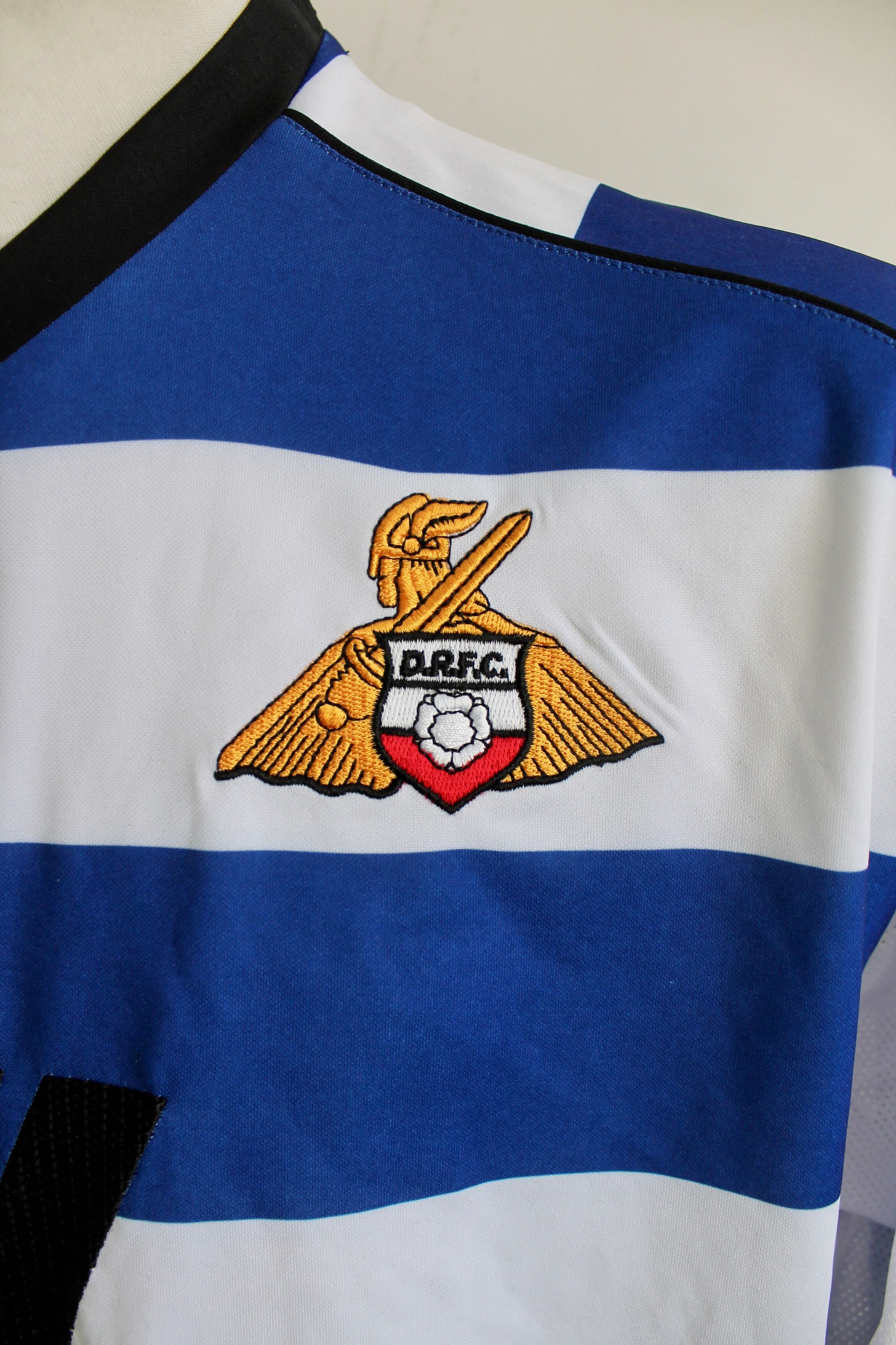 Vintage 2008 Doncaster Rovers Away Soccer Football Jersey Shirt Blue Size US XXL / EU 58 / 5 - 4 Thumbnail