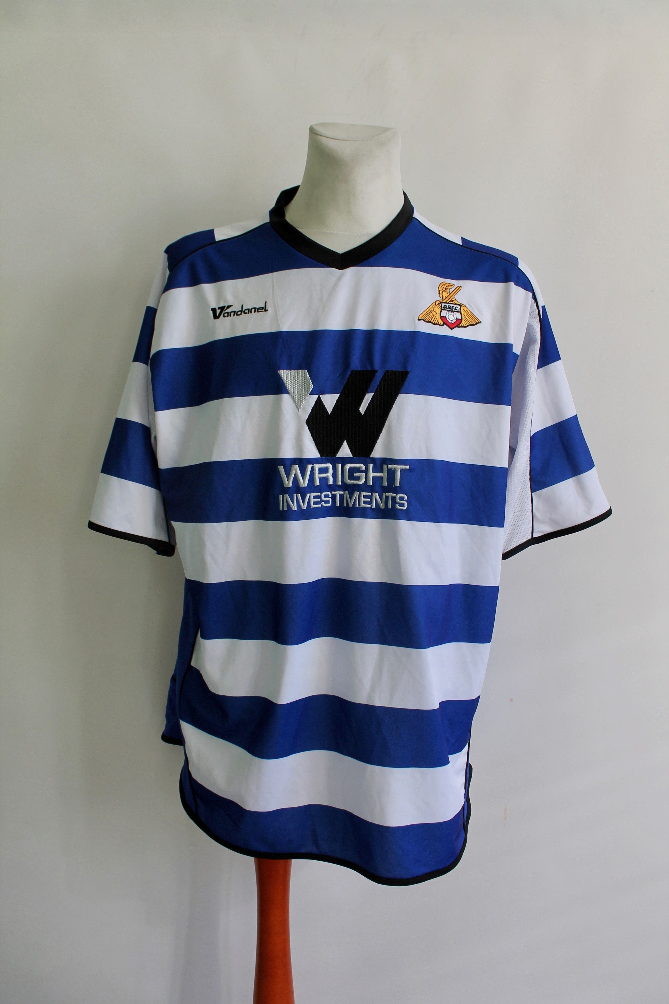 Vintage 2008 Doncaster Rovers Away Soccer Football Jersey Shirt Blue Size US XXL / EU 58 / 5 - 2 Thumbnail