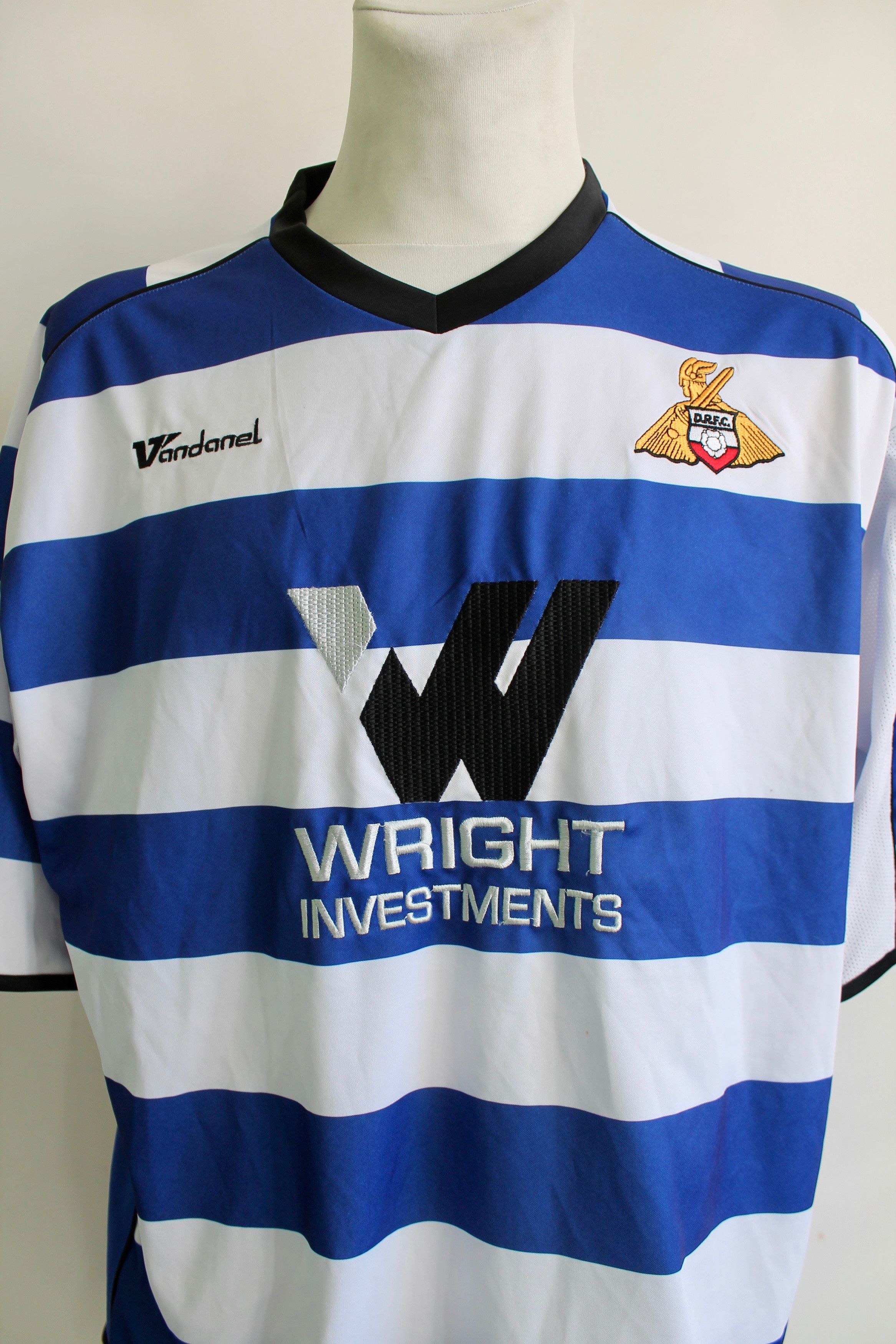 Vintage 2008 Doncaster Rovers Away Soccer Football Jersey Shirt Blue Size US XXL / EU 58 / 5 - 3 Thumbnail