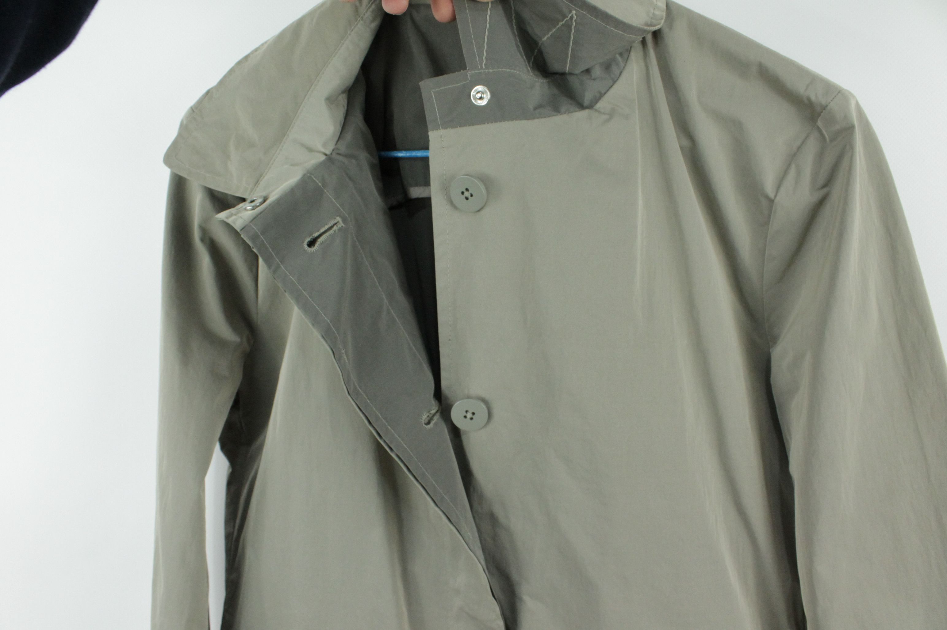 Gimo's Gimo's Lightweight Beige Trench Rain Coat Women's Size M / US 6-8 / IT 42-44 - 4 Thumbnail