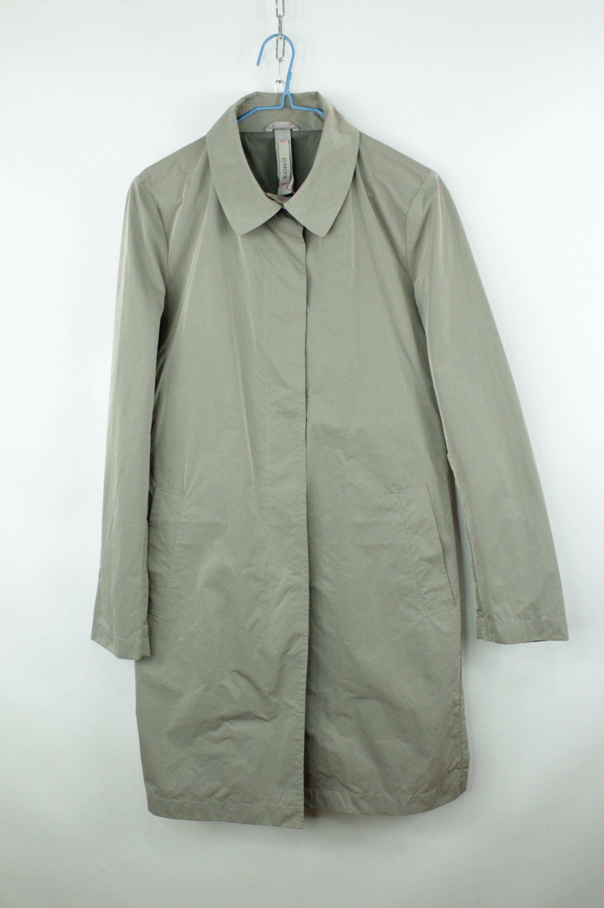 Gimo's Gimo's Lightweight Beige Trench Rain Coat Women's Size M / US 6-8 / IT 42-44 - 1 Thumbnail