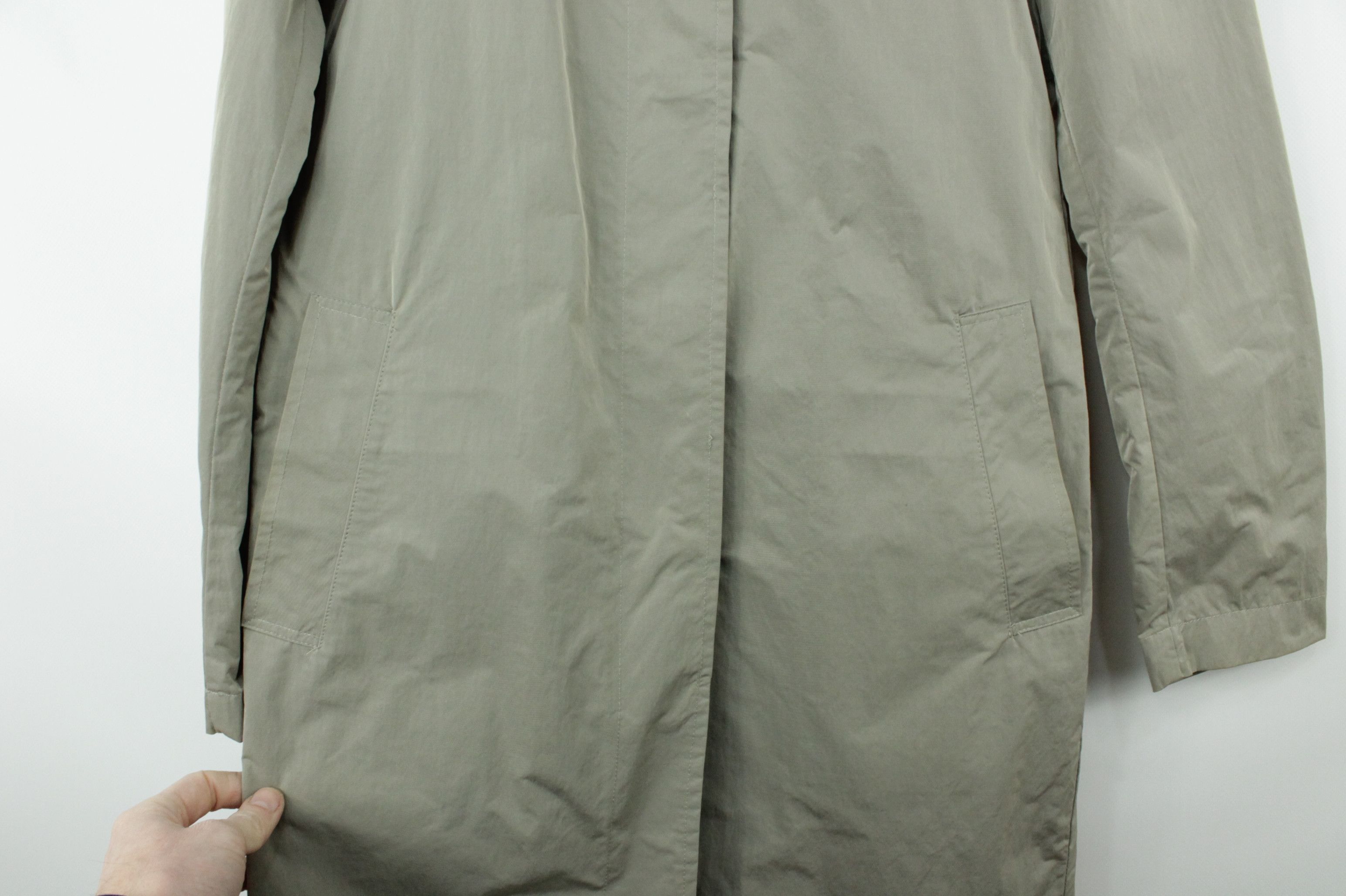 Gimo's Gimo's Lightweight Beige Trench Rain Coat Women's Size M / US 6-8 / IT 42-44 - 6 Thumbnail
