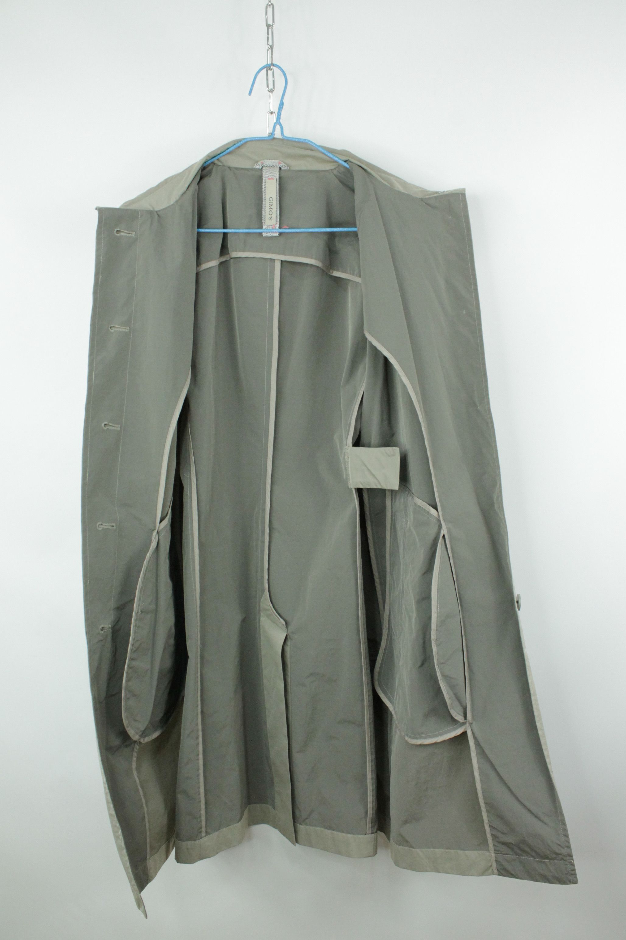 Gimo's Gimo's Lightweight Beige Trench Rain Coat Women's Size M / US 6-8 / IT 42-44 - 8 Thumbnail