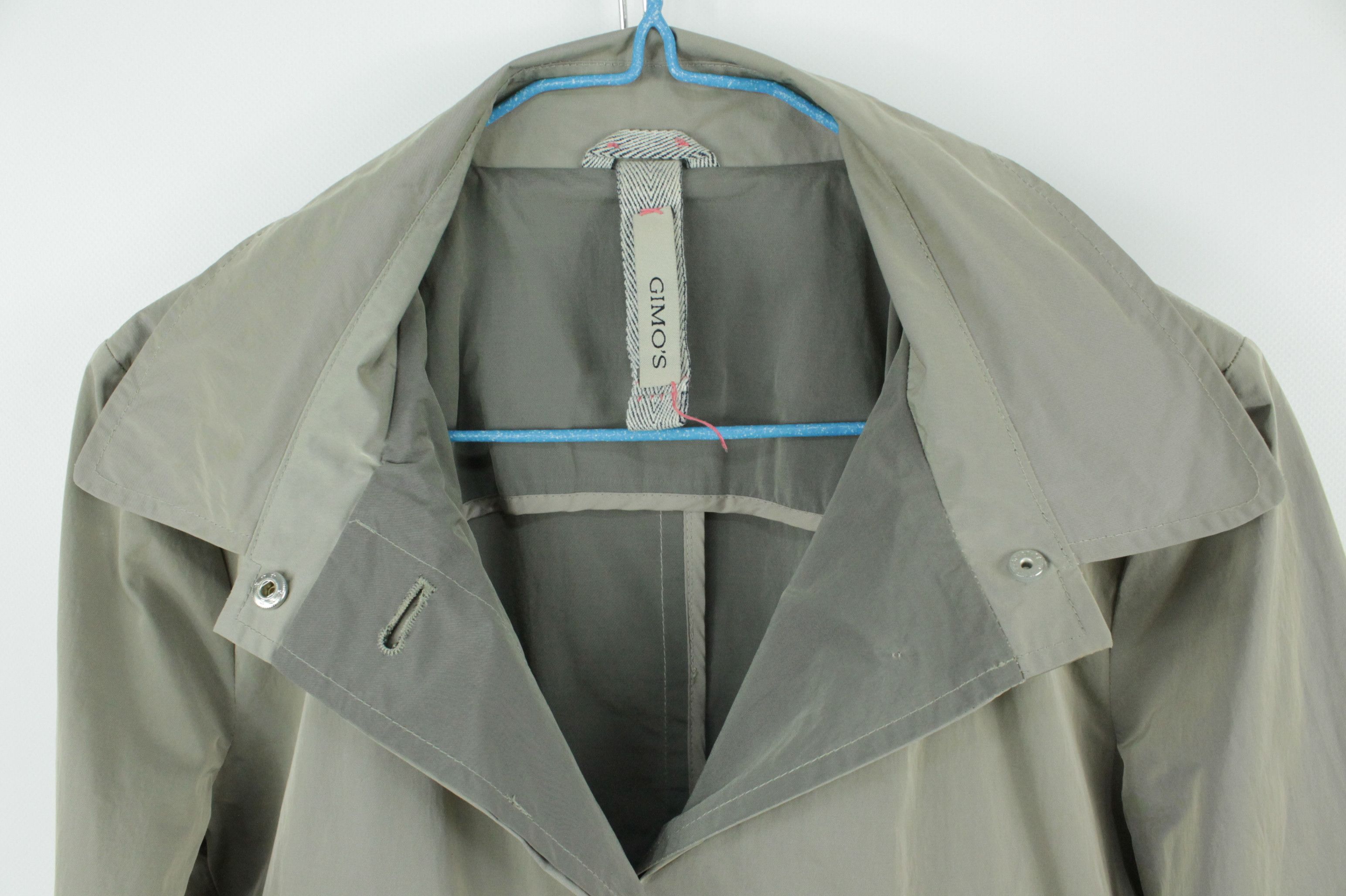 Gimo's Gimo's Lightweight Beige Trench Rain Coat Women's Size M / US 6-8 / IT 42-44 - 3 Thumbnail