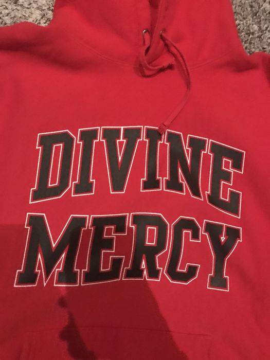 Supreme divine mercy online hoodie