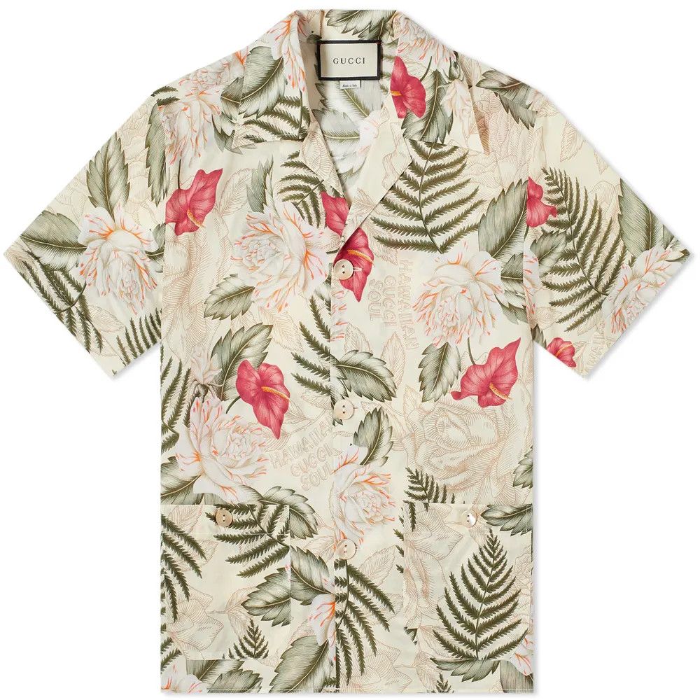 Gucci Gucci Hawaiian Floral Vacation Shirt | Grailed