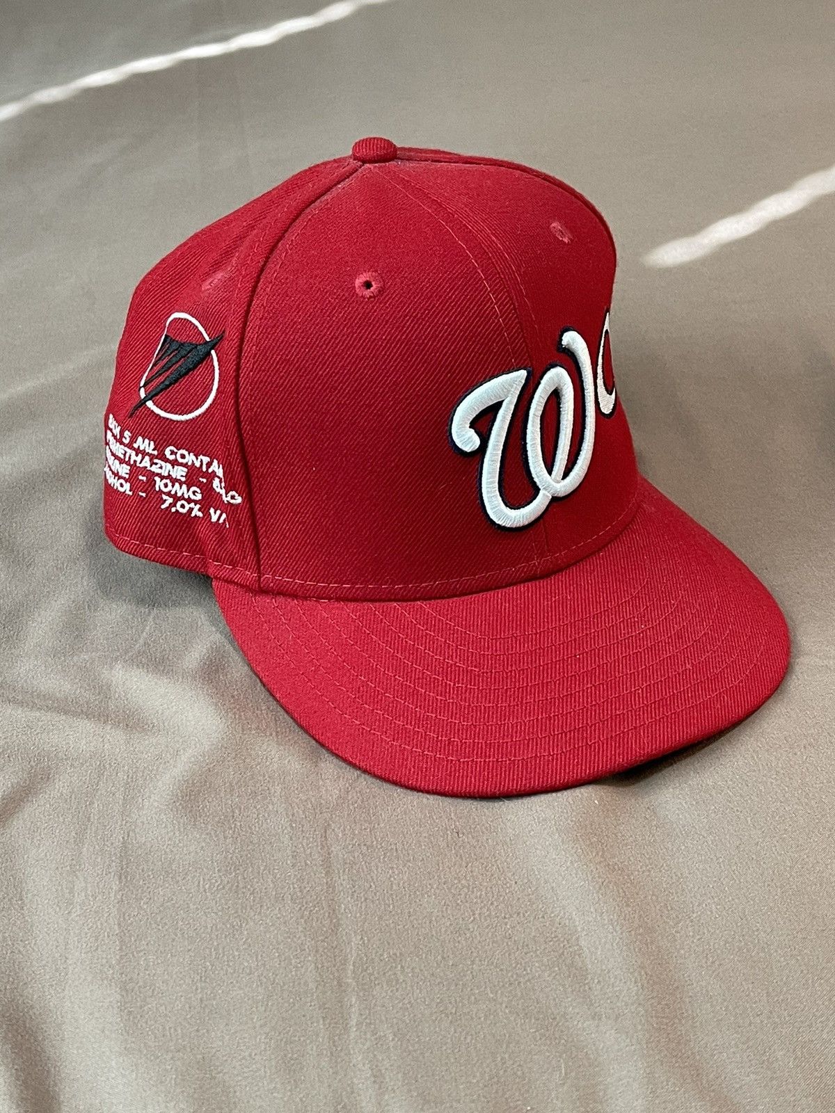 Washington Nationals “Wockhardt” Custom Fitted authentic 7 3/8 by Fenix Flexin