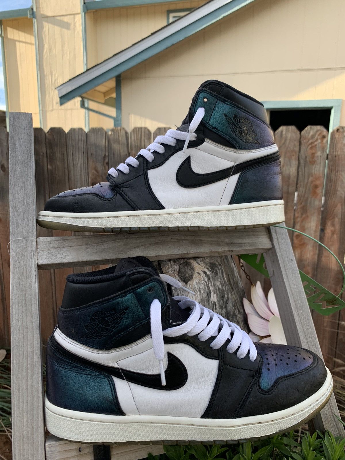 image of Air Jordan 1 Retro All Star - Size 9 Shoes in White, Men's