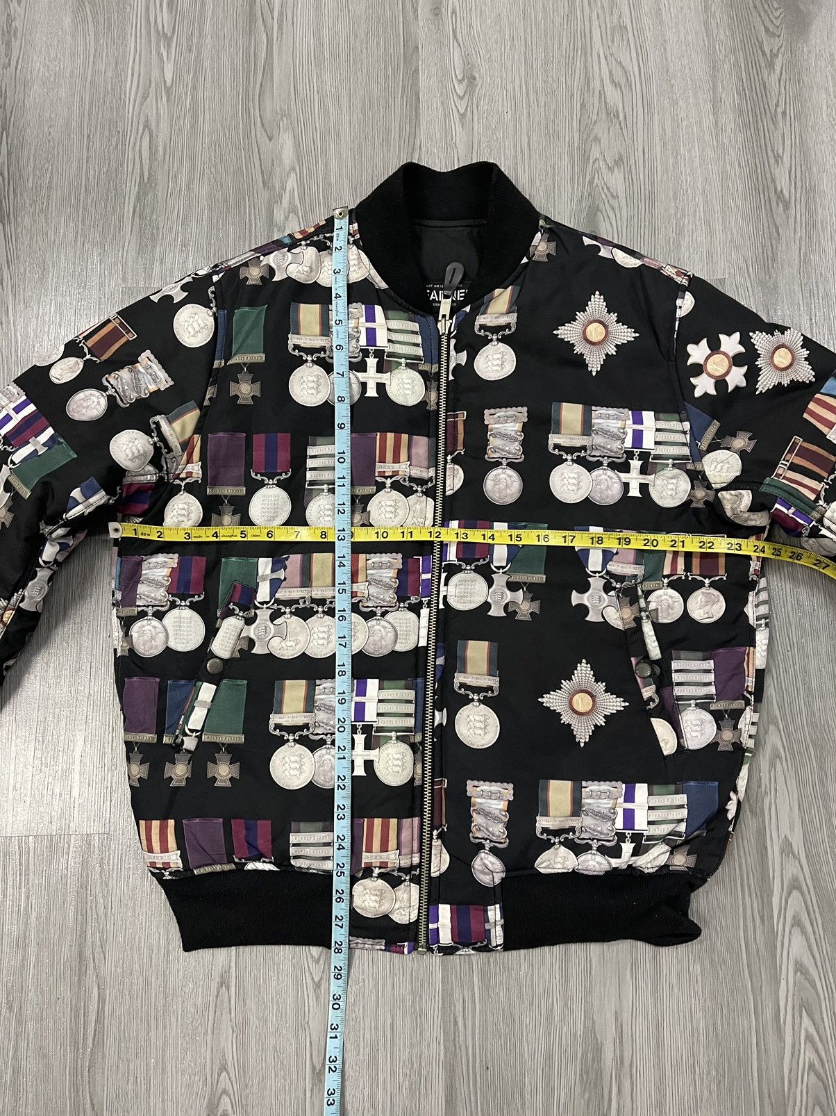 Other Underground STEREO VINYLS OG13 reversible bomber jacket Size US XL / EU 56 / 4 - 11 Thumbnail