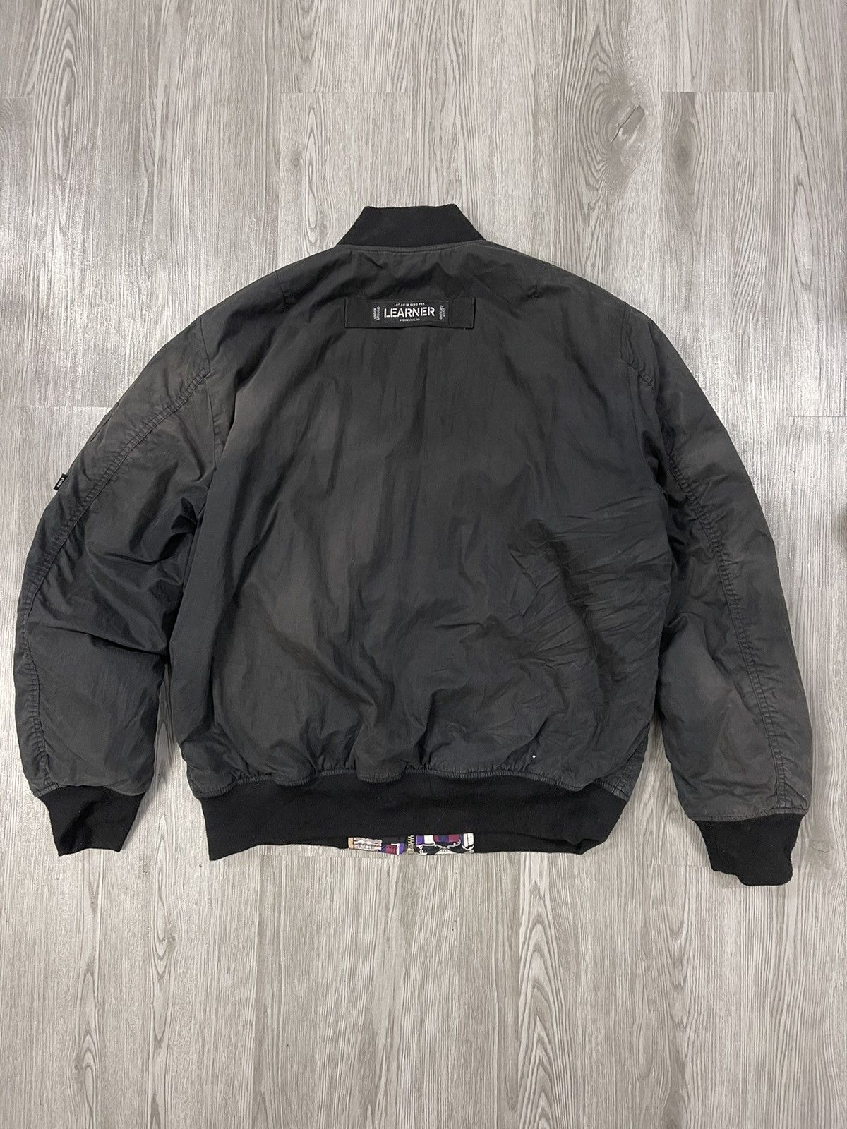 Other Underground STEREO VINYLS OG13 reversible bomber jacket Size US XL / EU 56 / 4 - 15 Thumbnail