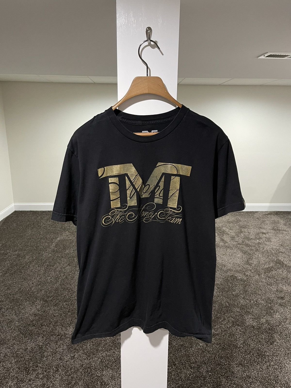 Other TMT The Money Team Floyd Mayweather Black / Gold tee Size US L / EU 52-54 / 3 - 1 Thumbnail