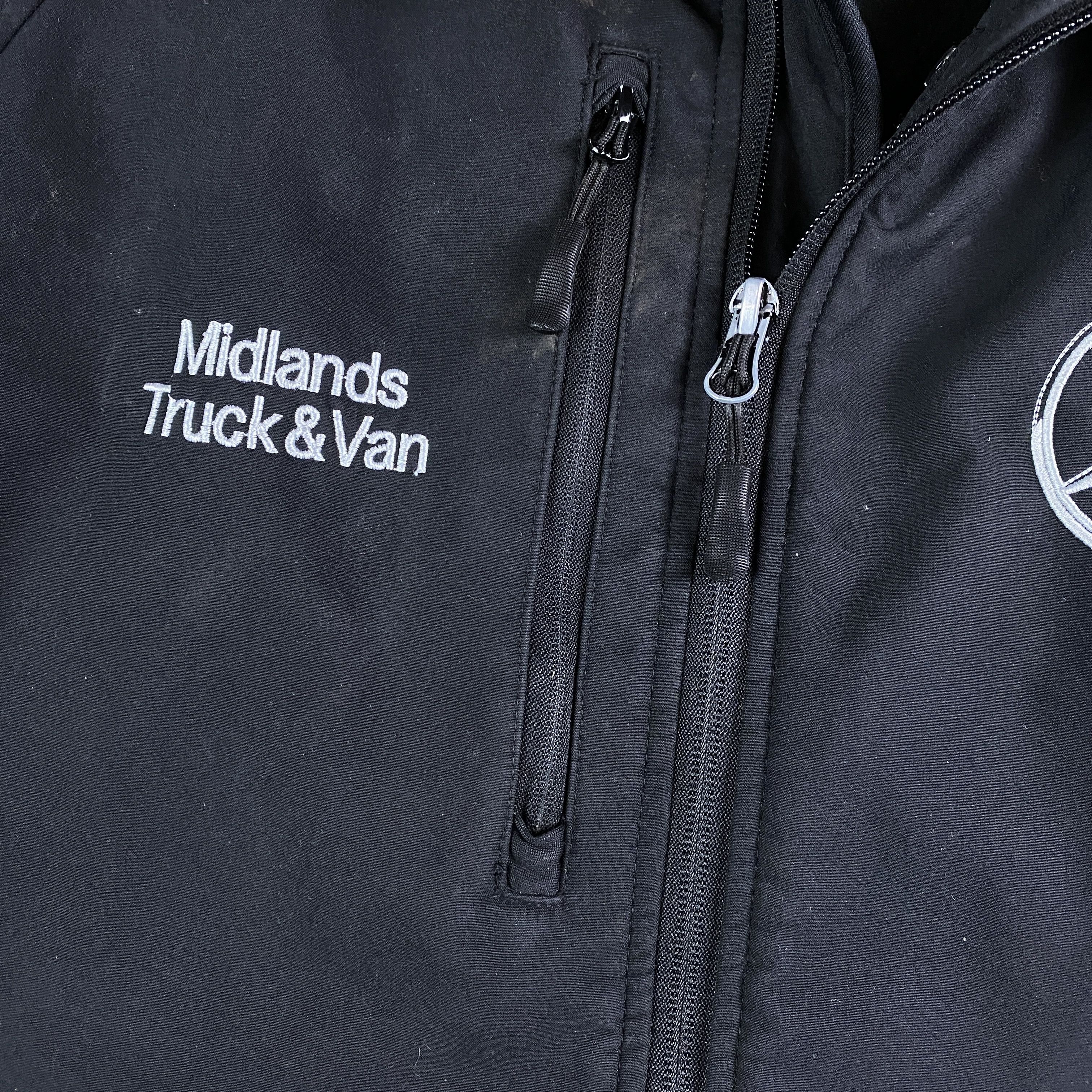 Mercedes-Benz × Vintage Mens Bomber Jacket Russels Mercedes Benz Size M Size US M / EU 48-50 / 2 - 4 Thumbnail