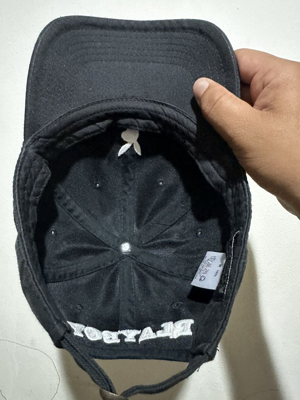 Playboy 🔥Vintage🔥 Playboy Small Bunny Dad Hat Size ONE SIZE - 4 Thumbnail