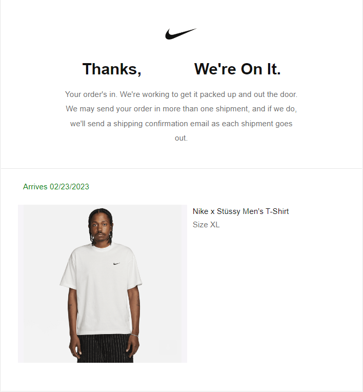 Stussy Nike Stussy The Wide World Tribe White T-Shirt XLarge XL  