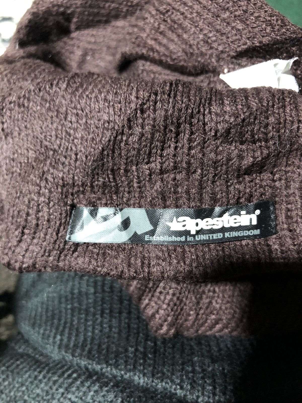 Japanese Brand Apestein Skull Punk Bondage Beanie Hats Size ONE SIZE - 5 Thumbnail