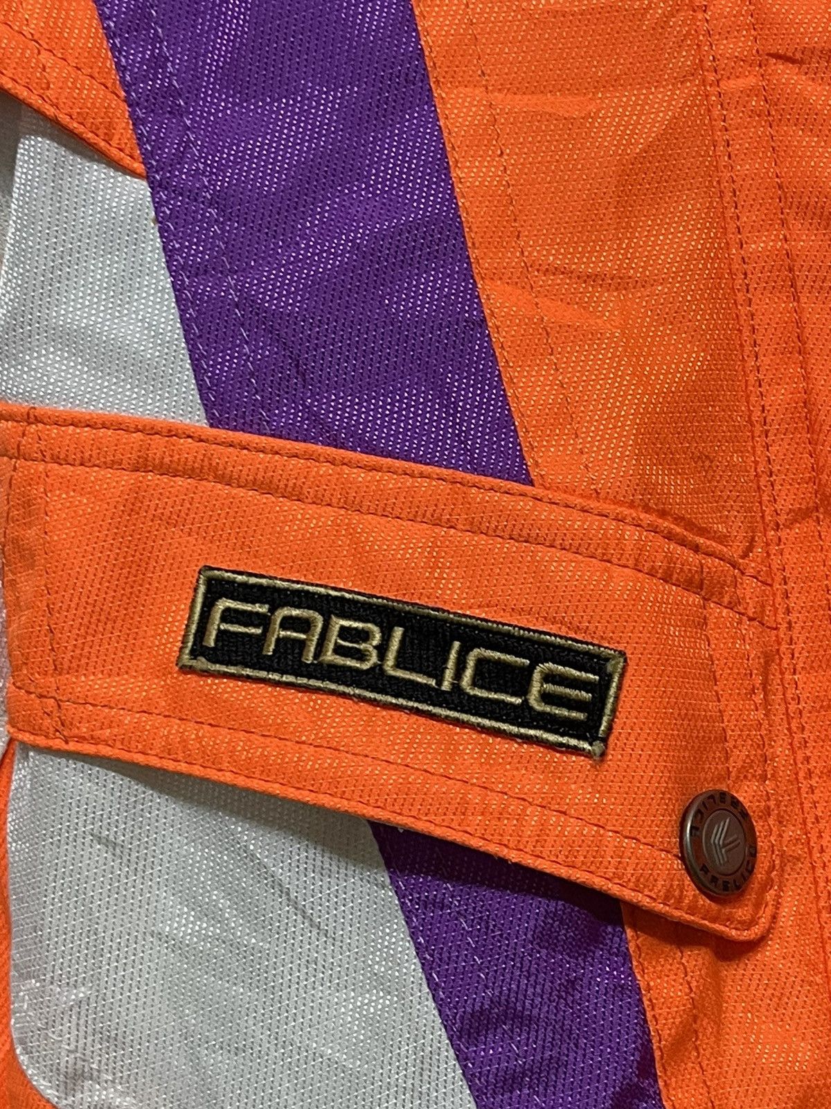 Japanese Brand Fablice Champion Team Ski Jacket Size US L / EU 52-54 / 3 - 3 Thumbnail
