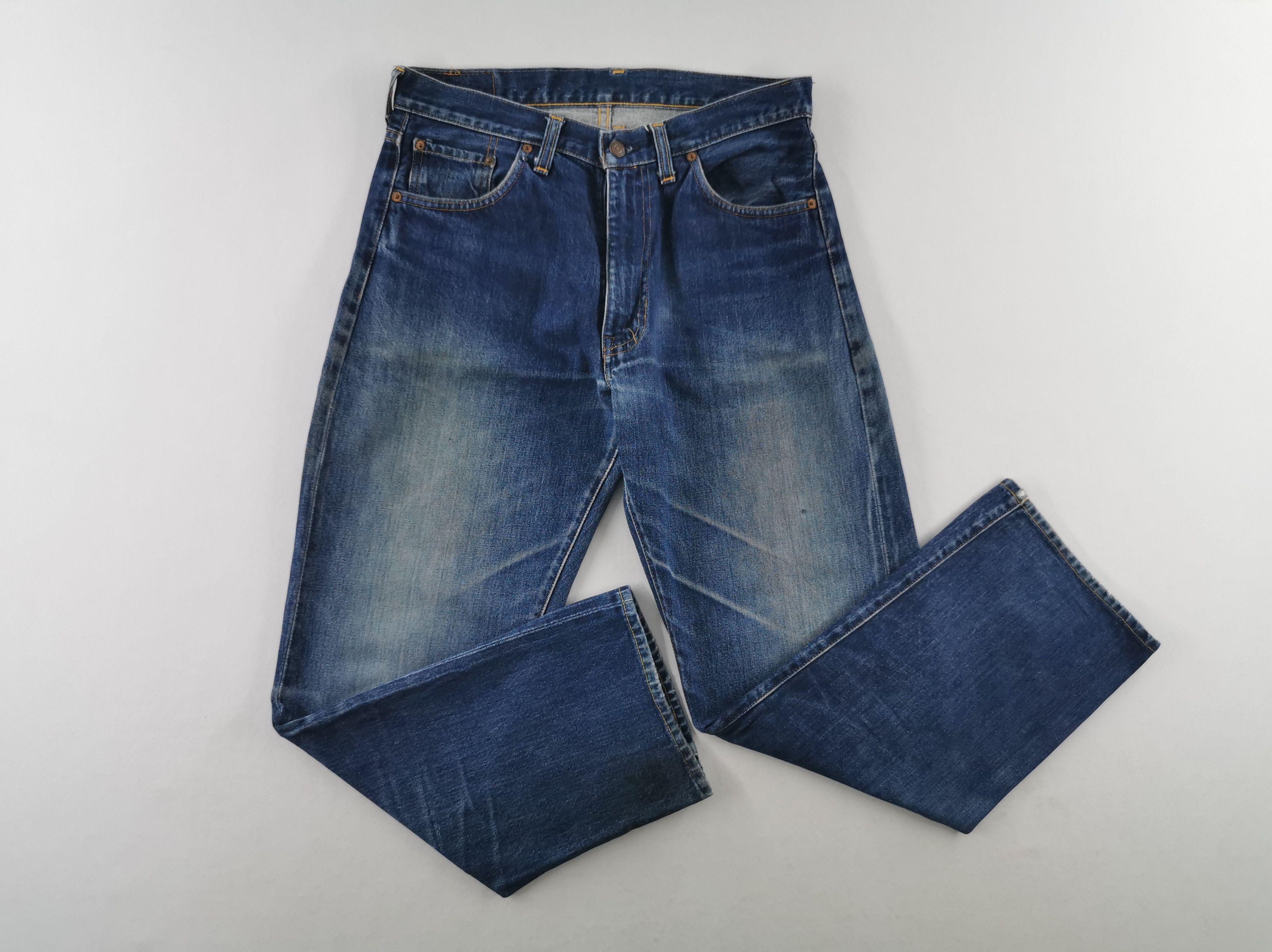 Levi's Vintage Levis Lot 551 Big E Denim Made In USA Size 33/33x36 Size US 33 - 1 Thumbnail