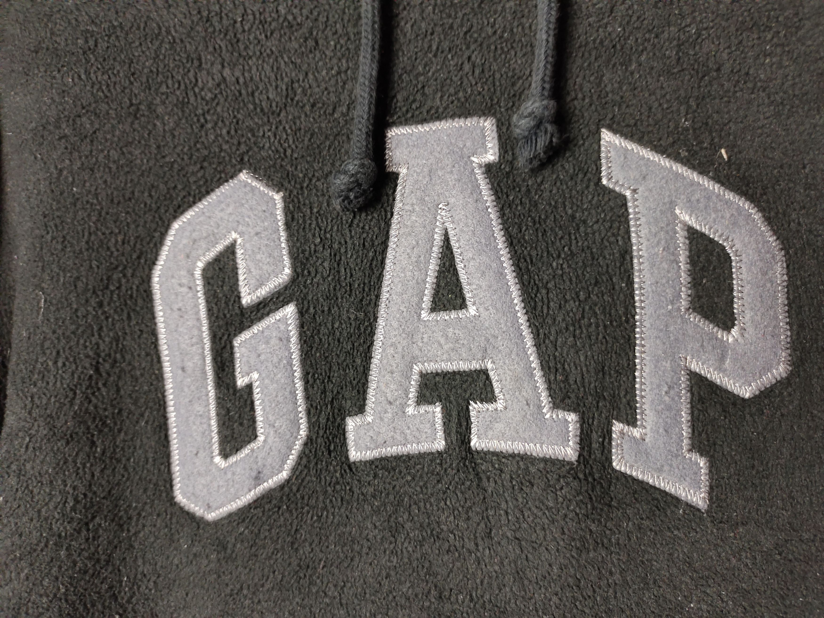 Gap Vintage Gap Logo Spellout Fleece Hoodies Sweatshirt Size US S / EU 44-46 / 1 - 6 Thumbnail