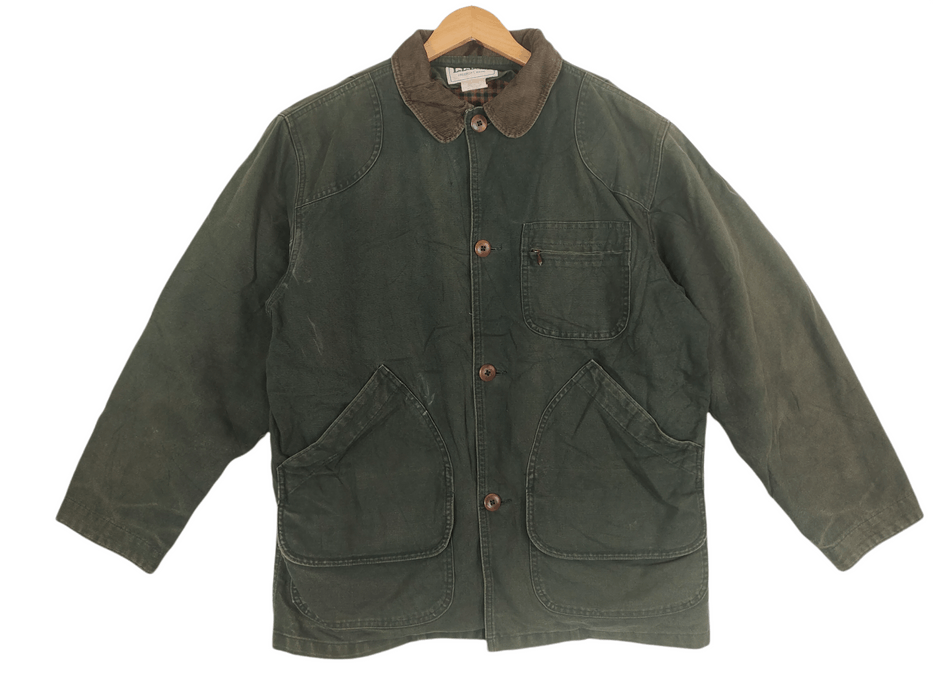 L.L. Bean Vintage L.L Bean Hunting Jacket Chore Jacket Duck Cotton ...