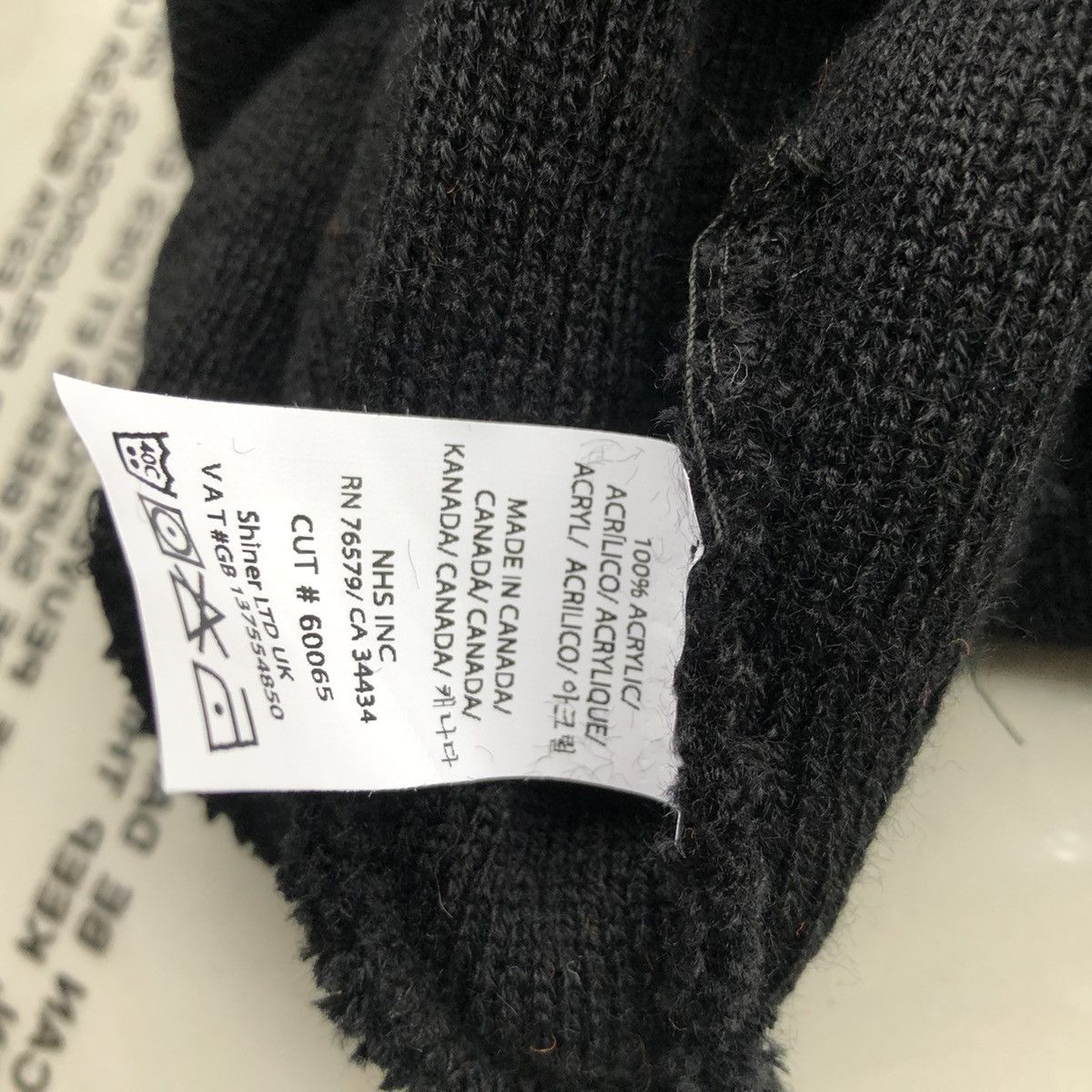 Santa Cruz Skateboards Santa Cruz Rare Vintage Beanie BLACK Size ONE SIZE - 3 Thumbnail