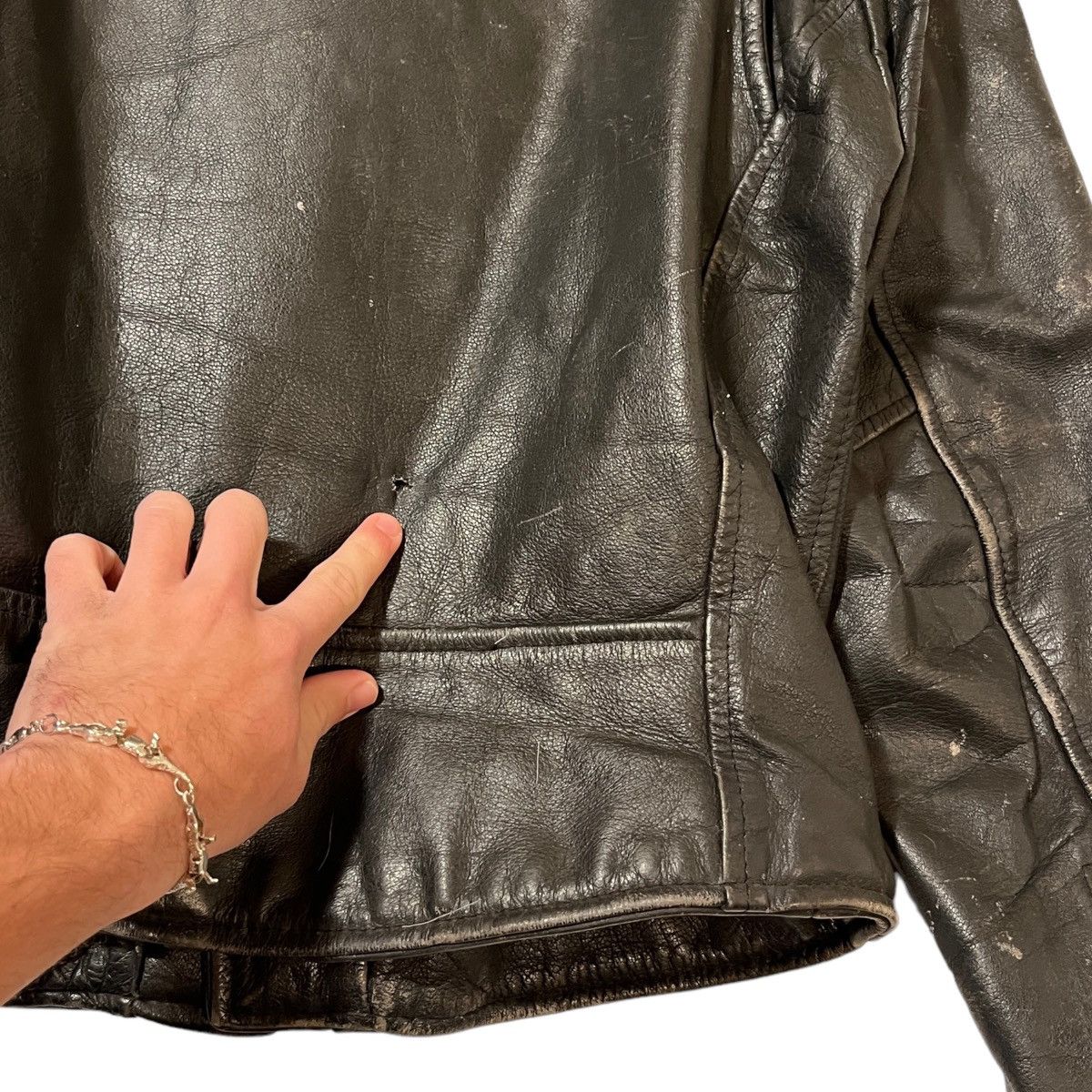 Vintage × Wilsons Leather 80s Wilson’s Leather Jacket Size US S / EU 44-46 / 1 - 7 Thumbnail