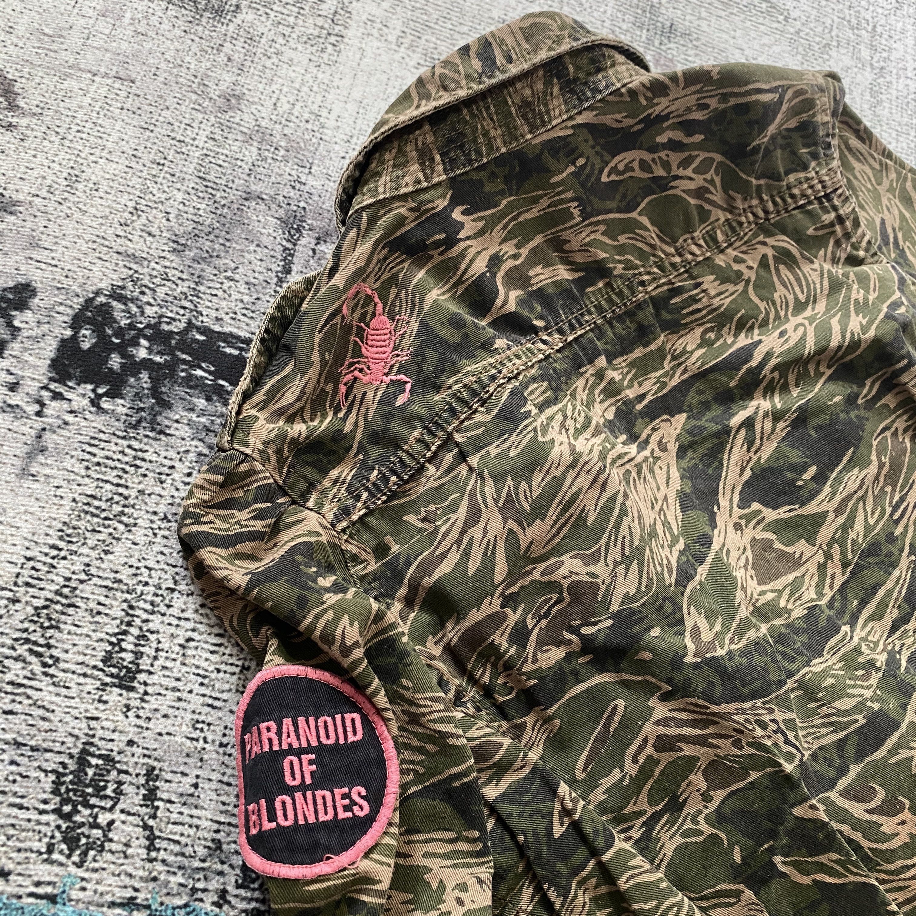 Hysteric Glamour RARE🔥 Destroy All Monsters Meets Hysteric Glamour Army Camo Size XS / US 0-2 / IT 36-38 - 12 Thumbnail