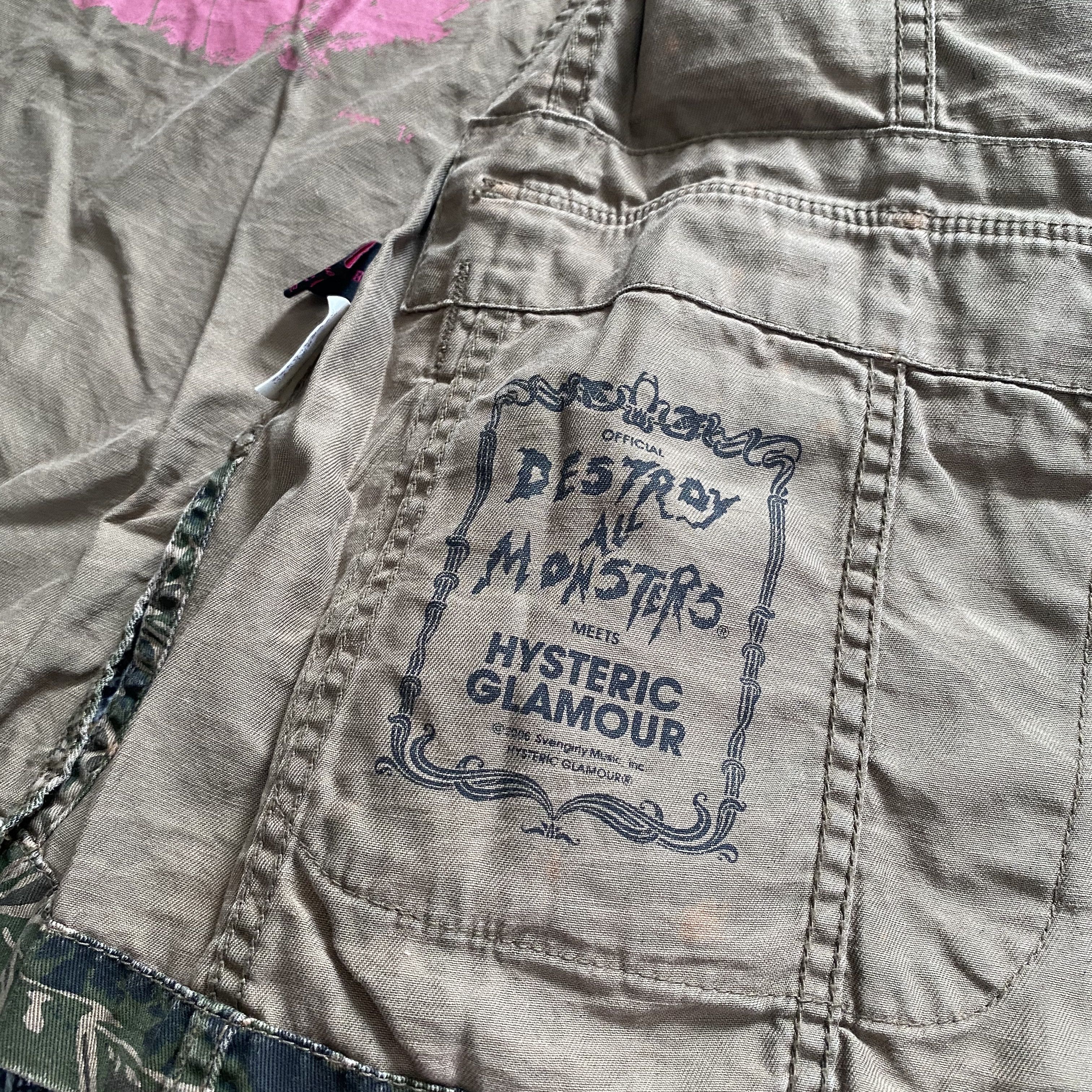 Hysteric Glamour RARE🔥 Destroy All Monsters Meets Hysteric Glamour Army Camo Size XS / US 0-2 / IT 36-38 - 8 Thumbnail