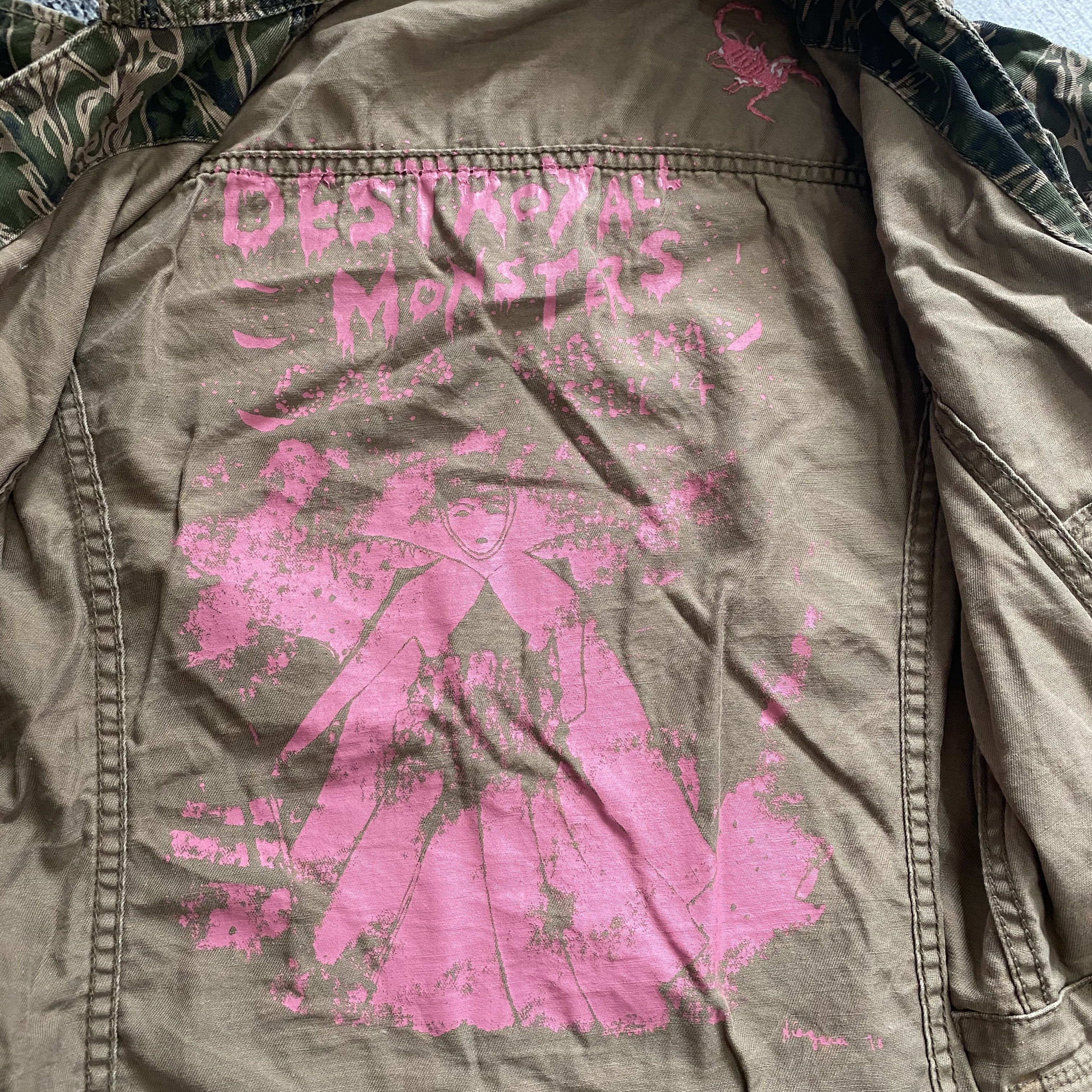Hysteric Glamour RARE🔥 Destroy All Monsters Meets Hysteric Glamour Army Camo Size XS / US 0-2 / IT 36-38 - 4 Thumbnail