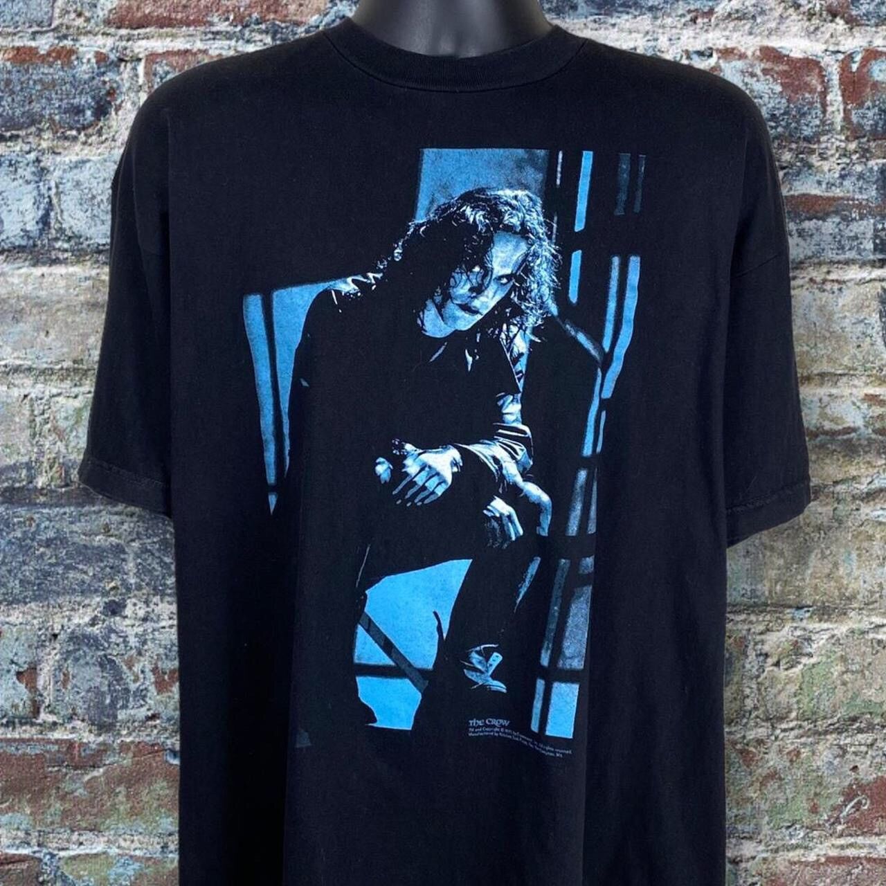 Vintage 90s Liberty The Crow Movie Film Promo Tee T-Shirt - www 