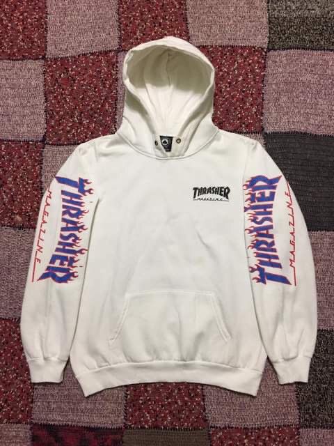 Japanese Brand Thrasher Magazine Sweatshirts Hoodie Size US L / EU 52-54 / 3 - 1 Thumbnail