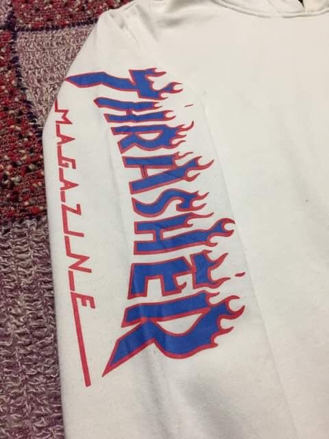 Japanese Brand Thrasher Magazine Sweatshirts Hoodie Size US L / EU 52-54 / 3 - 4 Thumbnail