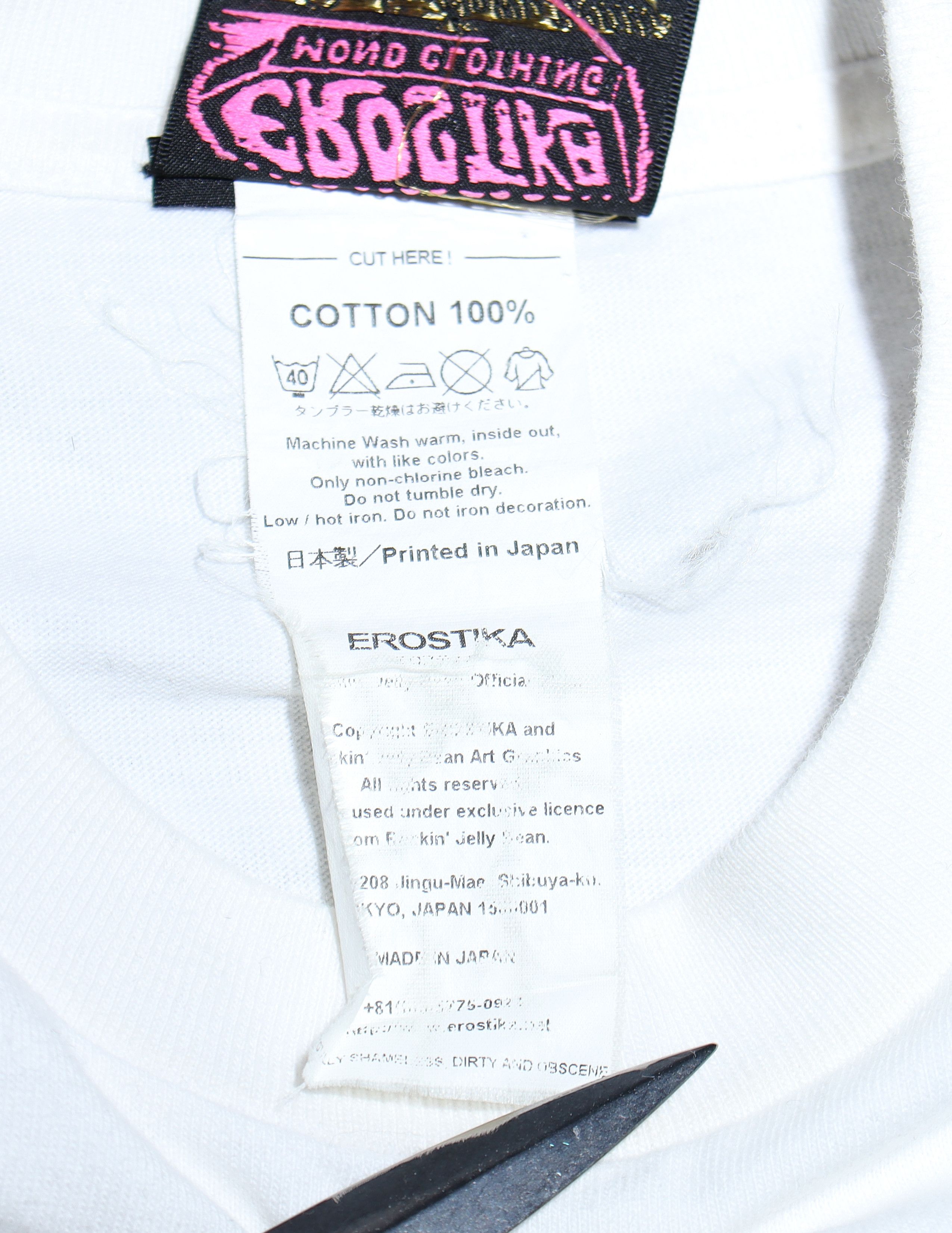 Cartoon Network × Japanese Brand Evangelion Rei Pin-up Tee by Erostika Size US XS / EU 42 / 0 - 8 Thumbnail