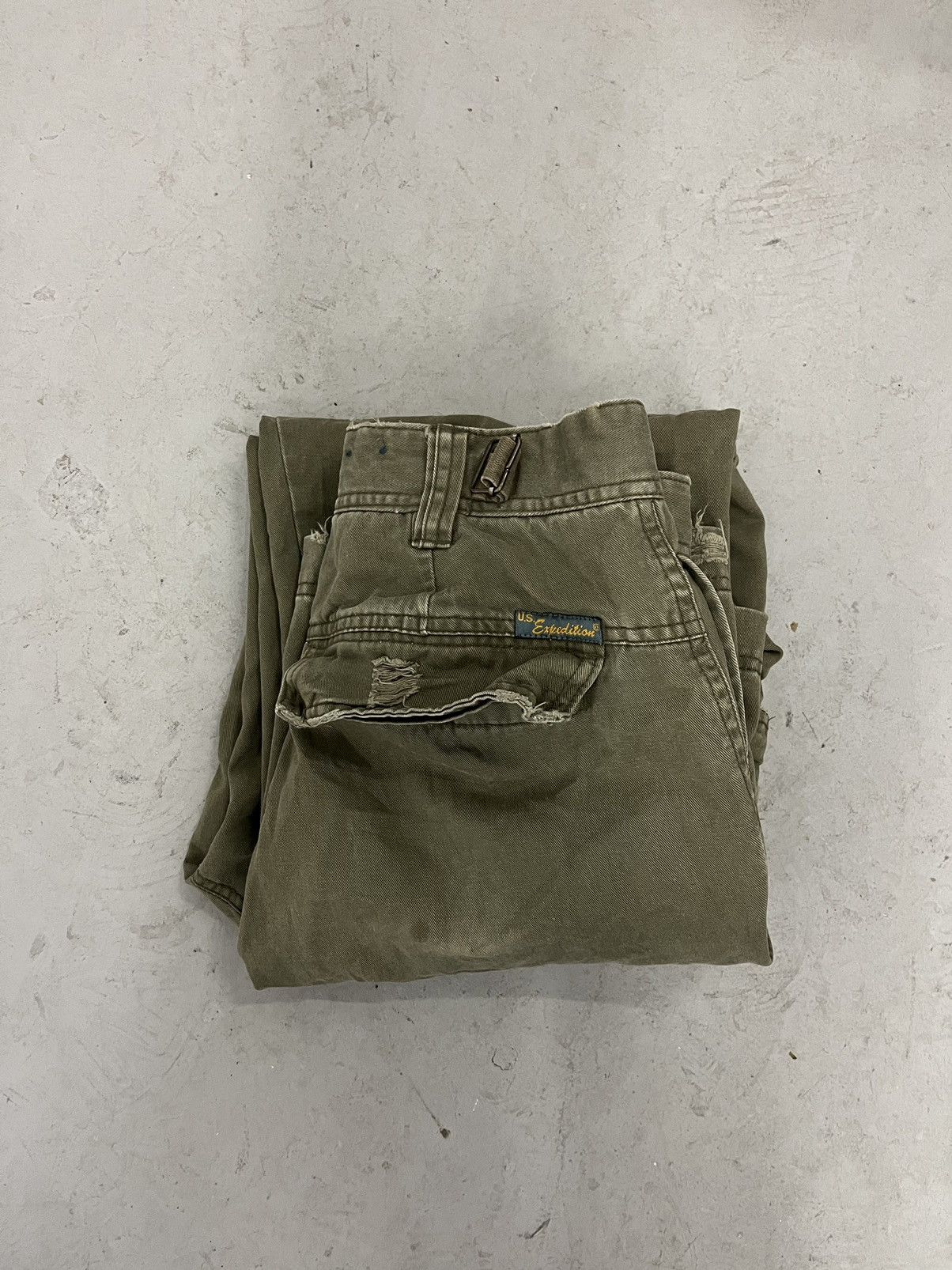 Other Vintage Military Cargo Pants Size US 30 / EU 46 - 4 Thumbnail