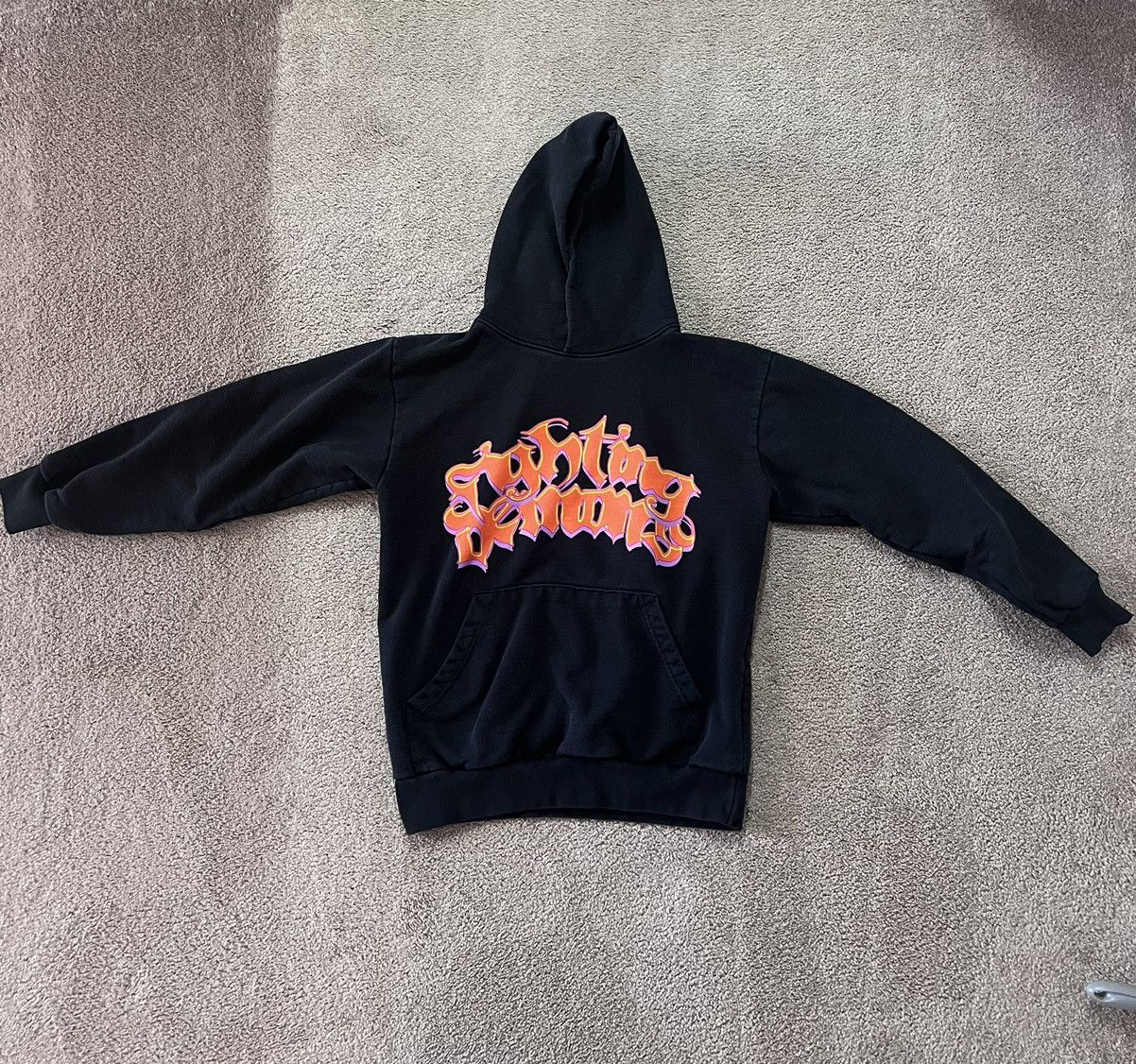 Vlone x Juice Wrld Fighting Demons Hoodie
