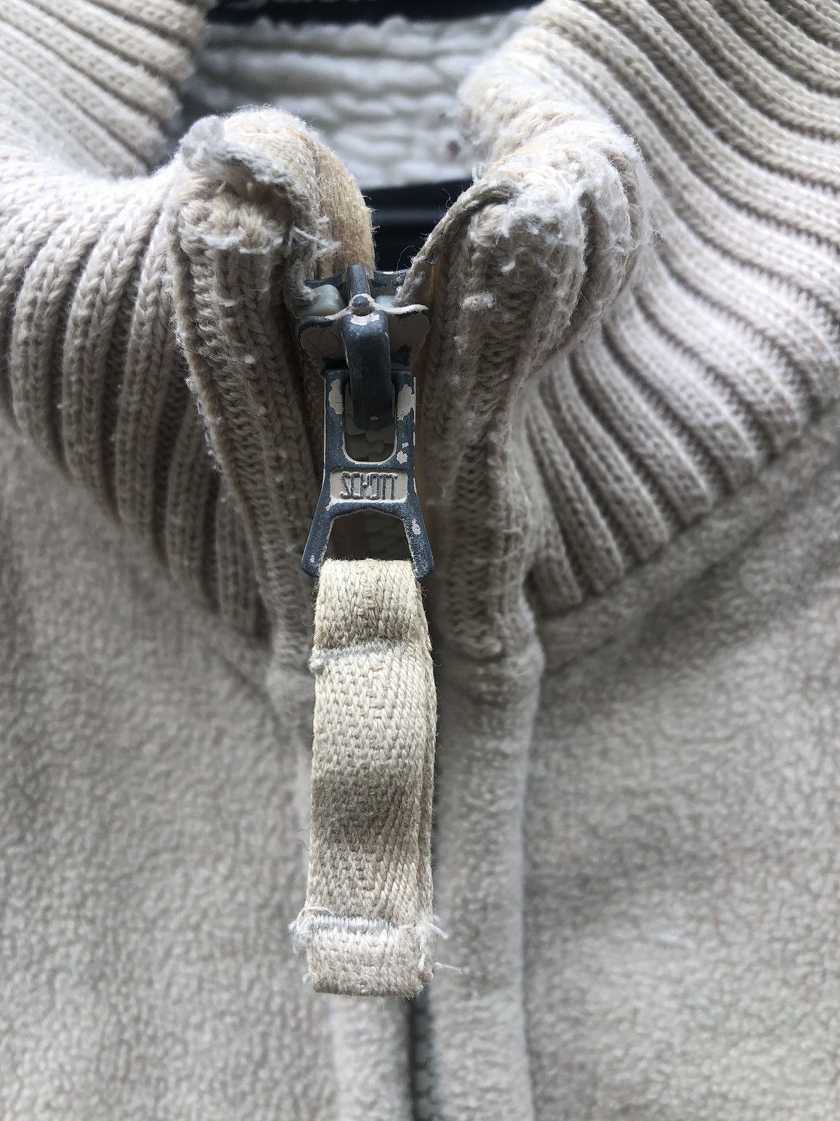 Schott Schott Sherpa Cream bomber jacket Size US M / EU 48-50 / 2 - 5 Thumbnail
