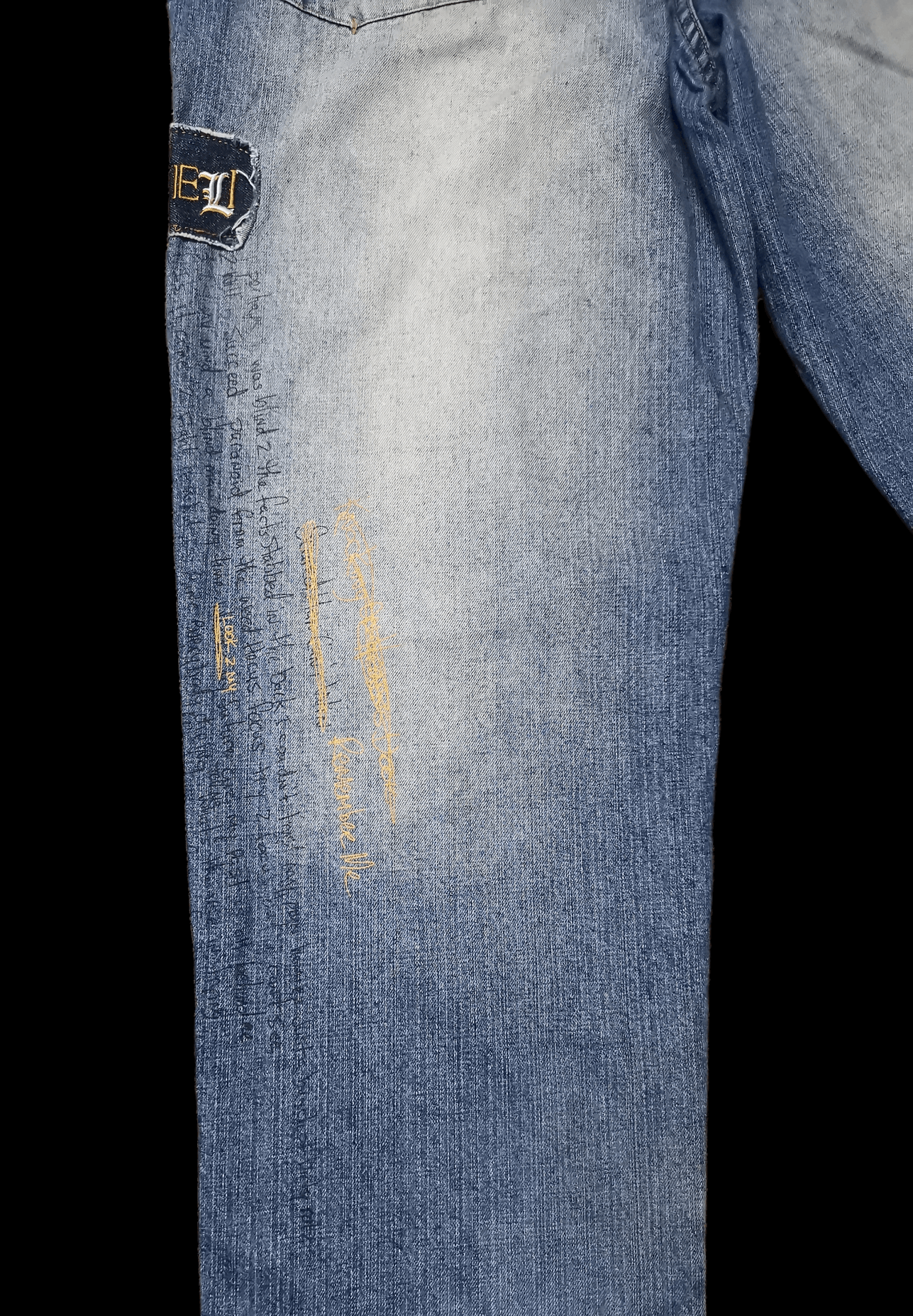 Makaveli Makaveli Distressed Denim With CROSS ✝️ Size US 36 / EU 52 - 5 Thumbnail