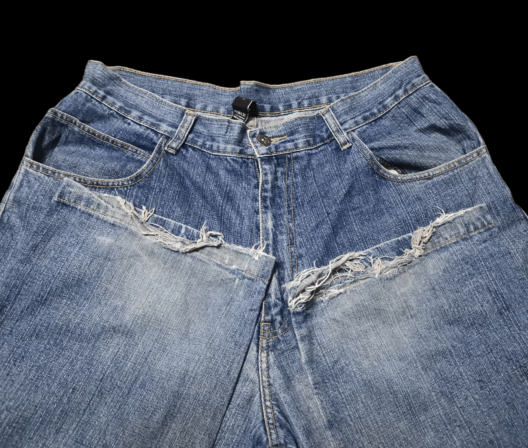 Makaveli Makaveli Distressed Denim With CROSS ✝️ Size US 36 / EU 52 - 9 Thumbnail