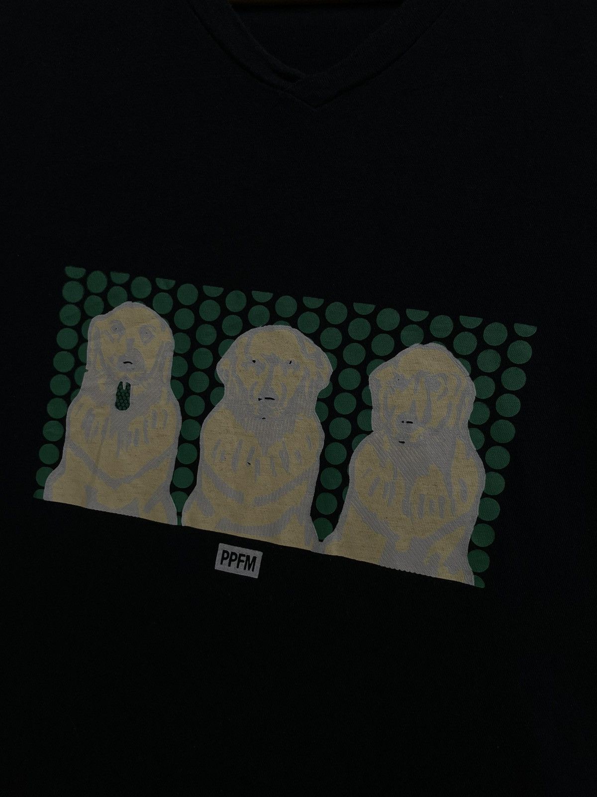 Japanese Brand × PPFM 💥PPFM Dog Box Logo V Sharp Tee Size US M / EU 48-50 / 2 - 3 Thumbnail