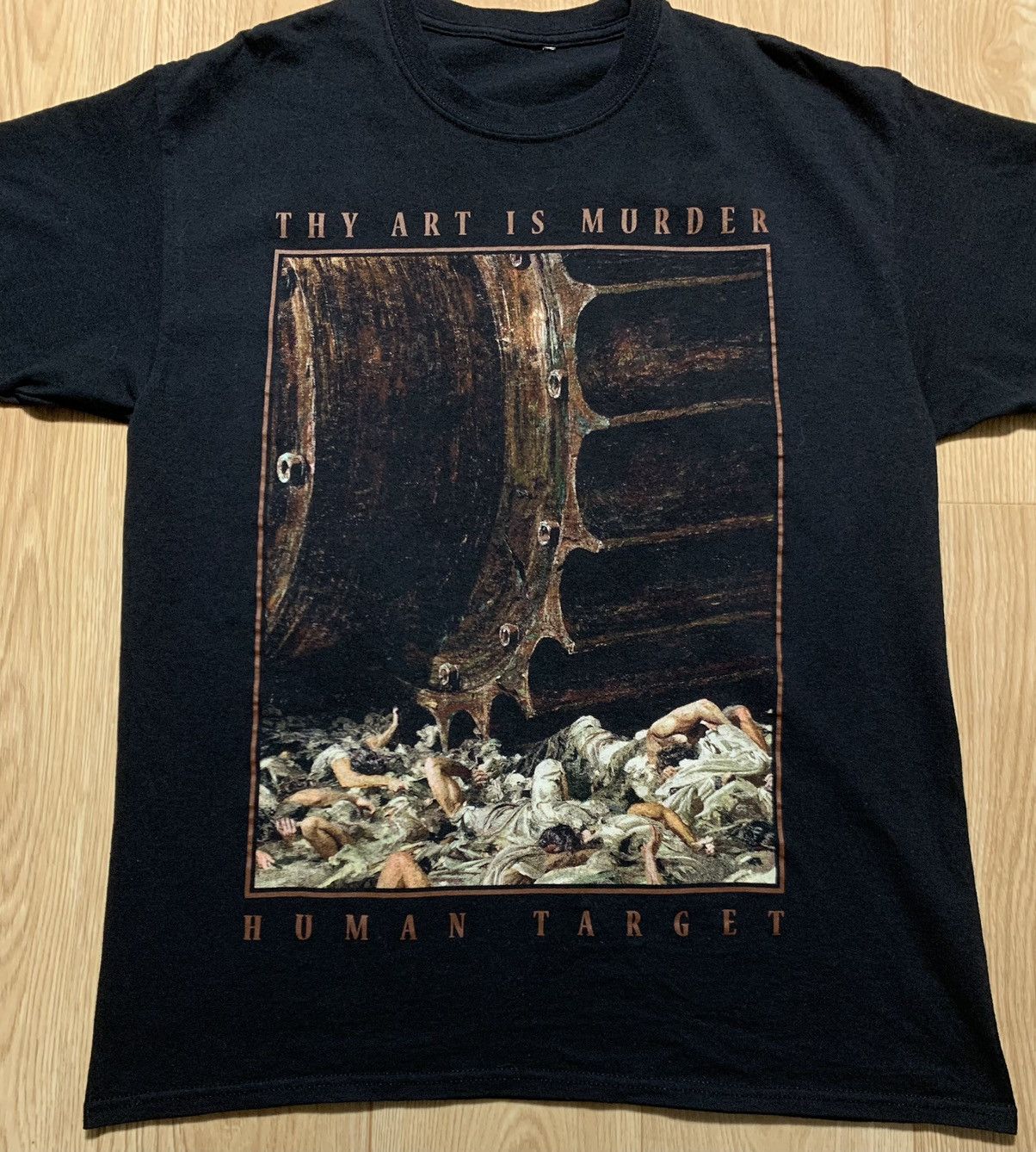 Band Tees Thy Art Is Murder Human Target T-Shirt Size US L / EU 52-54 / 3 - 3 Thumbnail